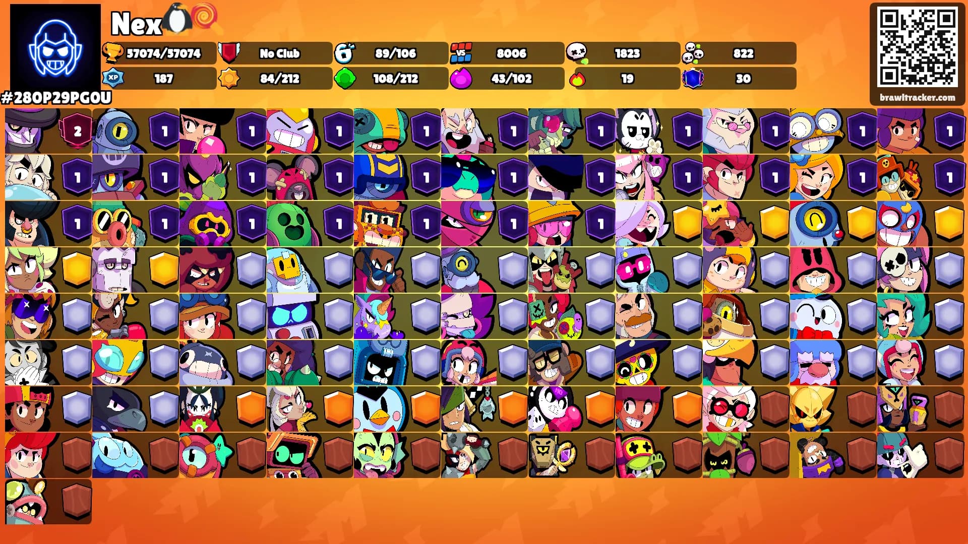Nex🐧🍭's Ranks