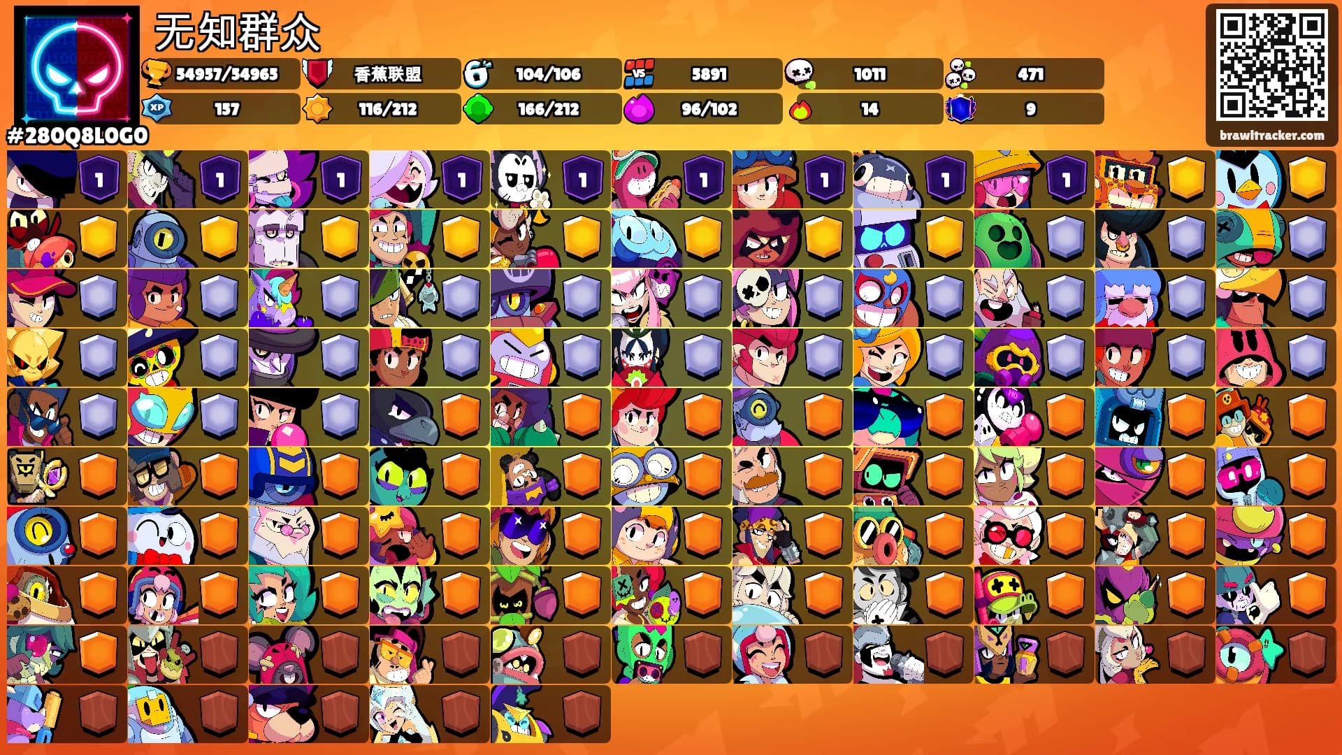 无知群众's Ranks