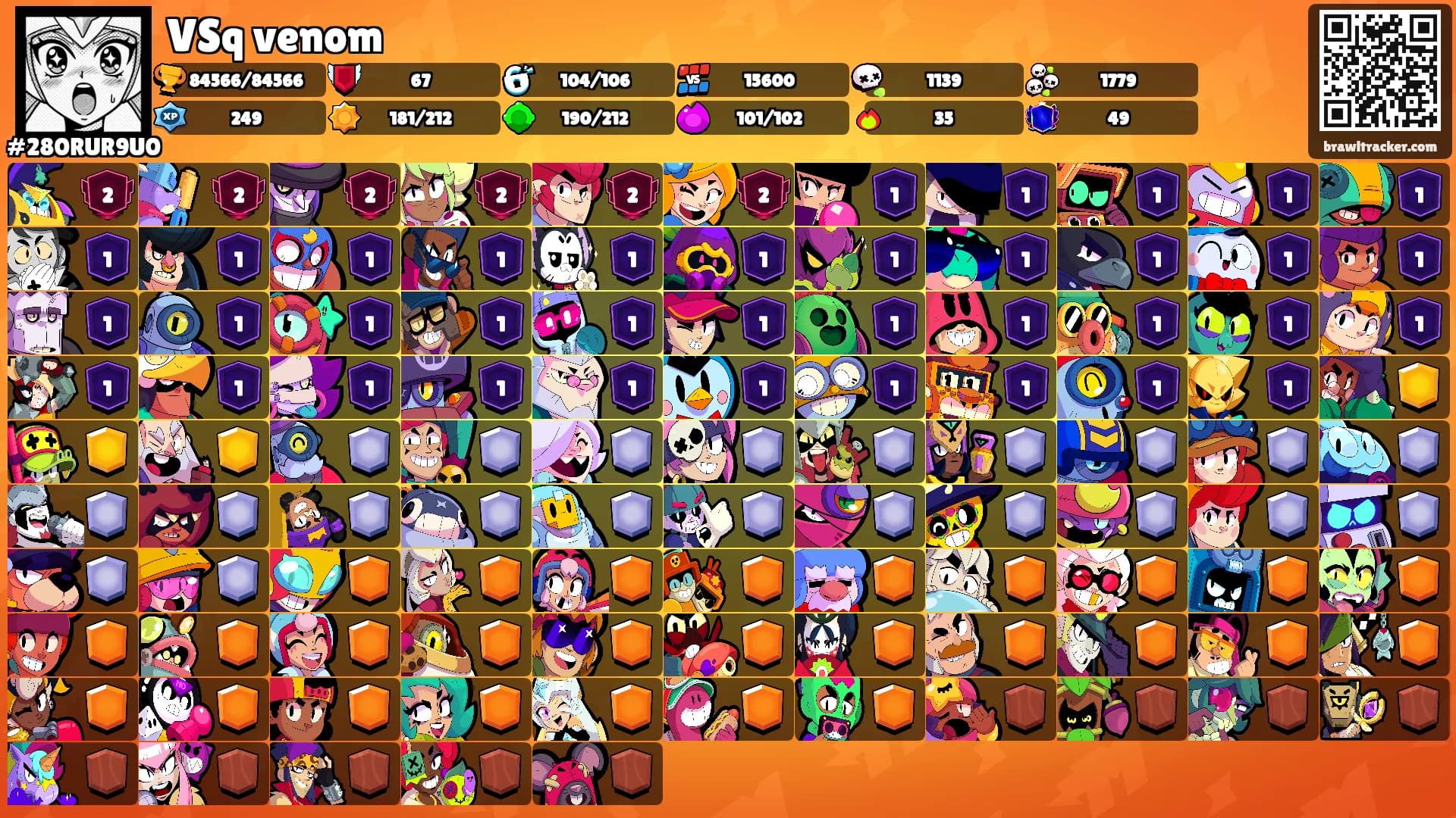 VSq venom's Ranks