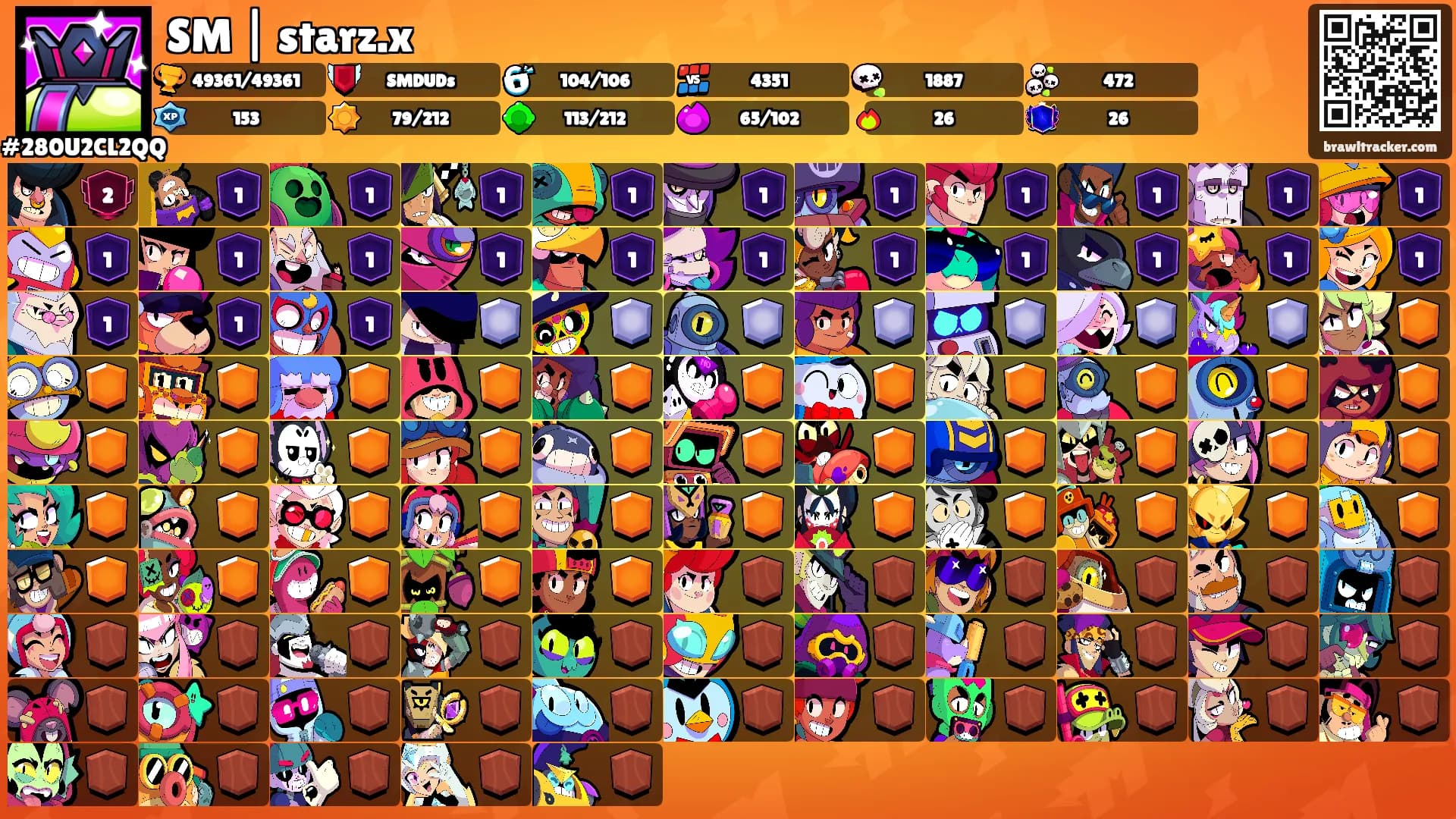SM | starz.x's Ranks