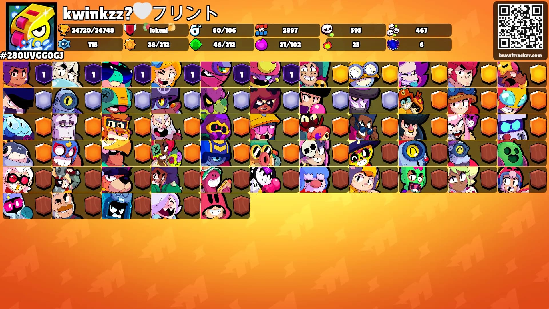 kwinkzz?🤍フリント's Ranks