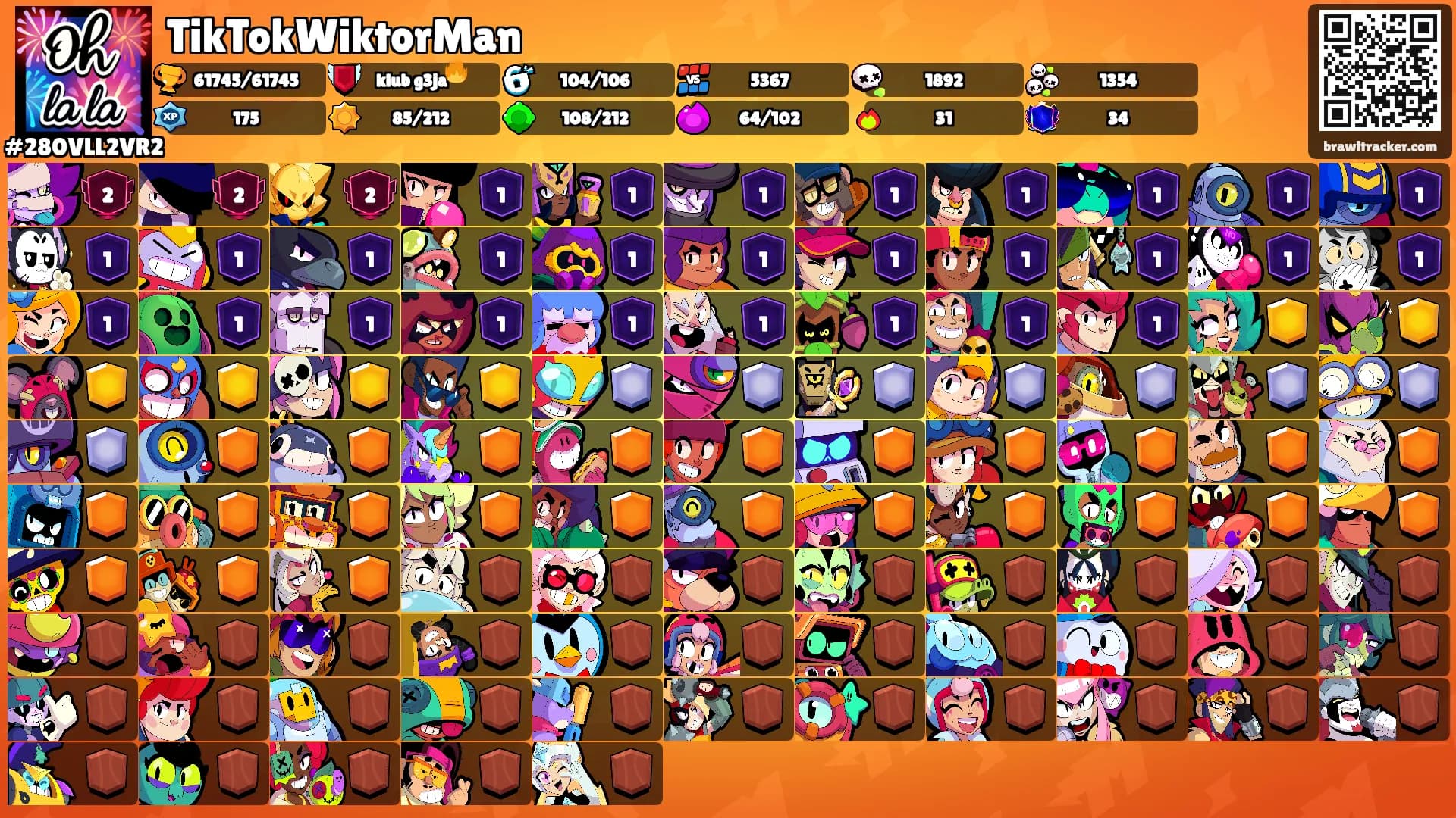 TikTokWiktorMan's Ranks