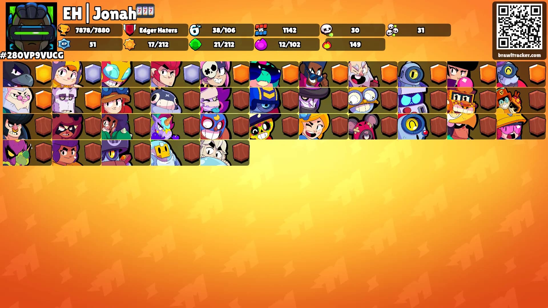 EH|Jonah🎰's Ranks