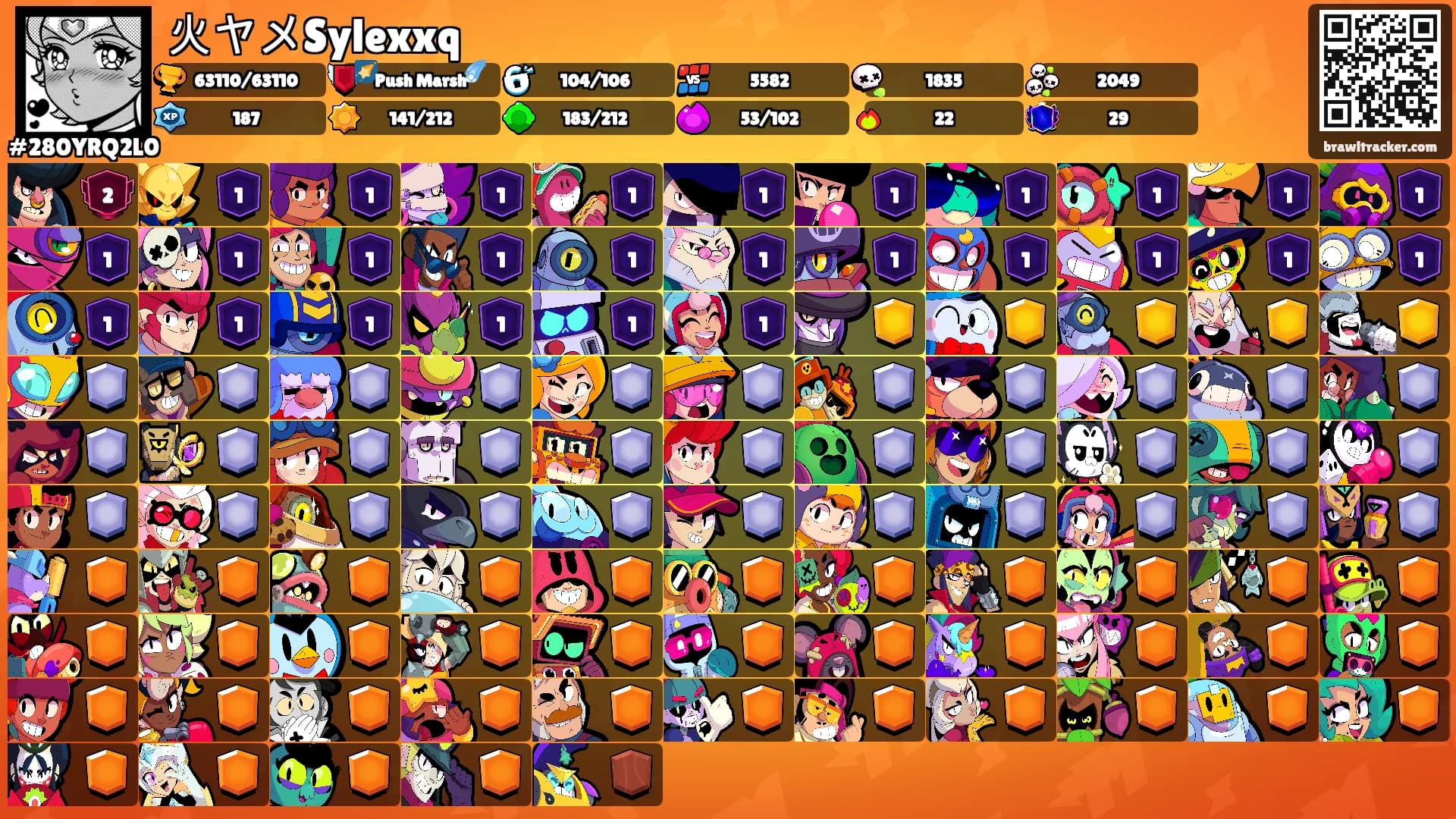 火ヤメSylexxq's Ranks