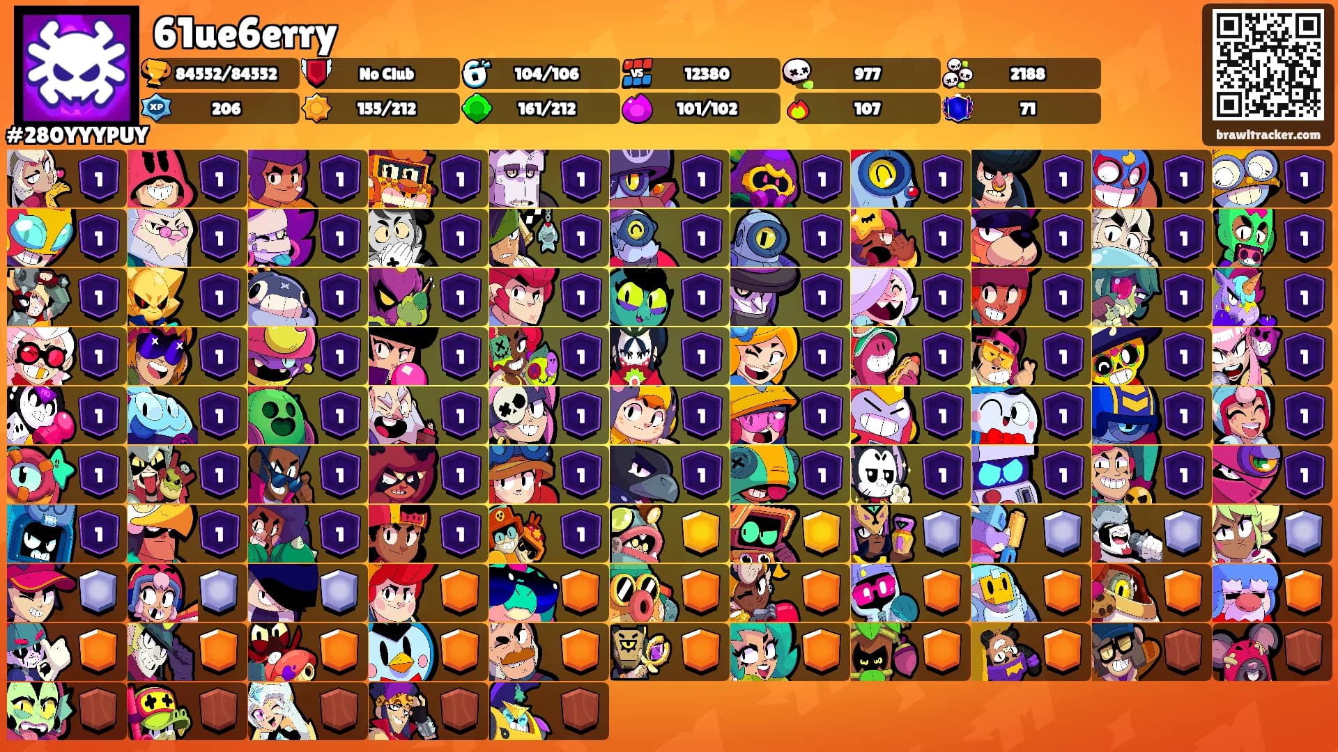 61ue6erry's Ranks