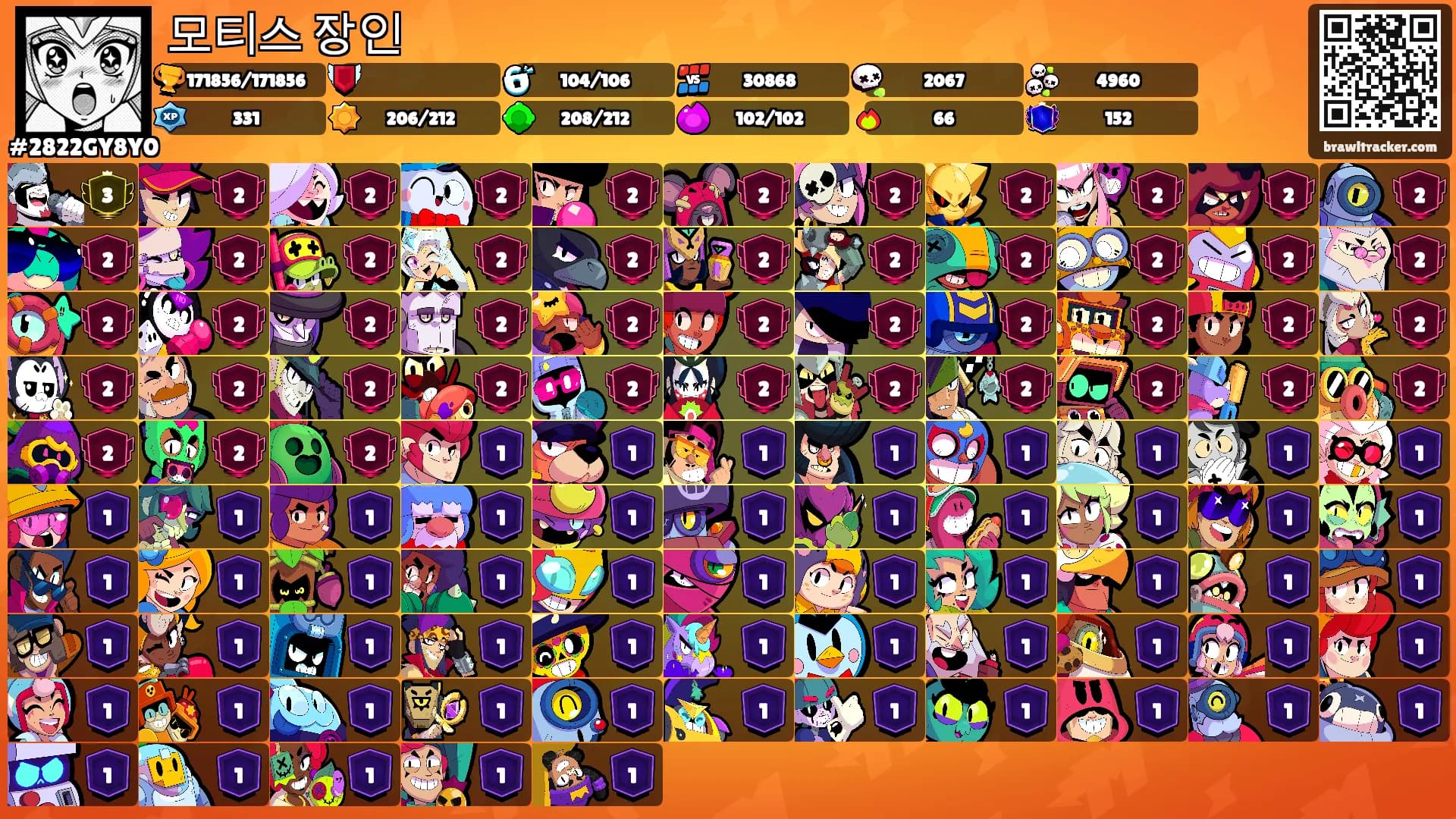 모티스 장인's Ranks