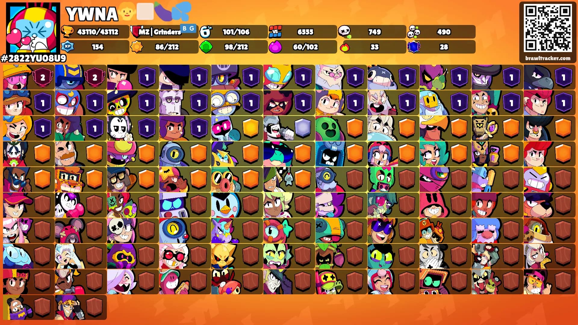 YWNA👧🏻🍆💦's Ranks