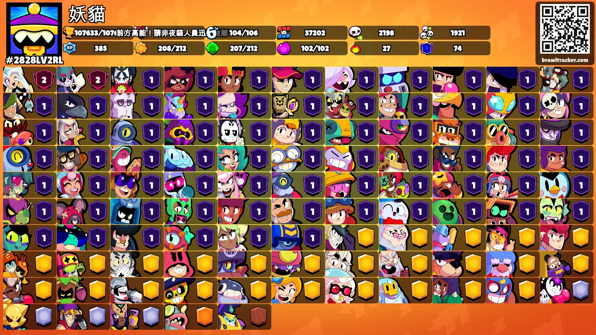 妖貓's Ranks