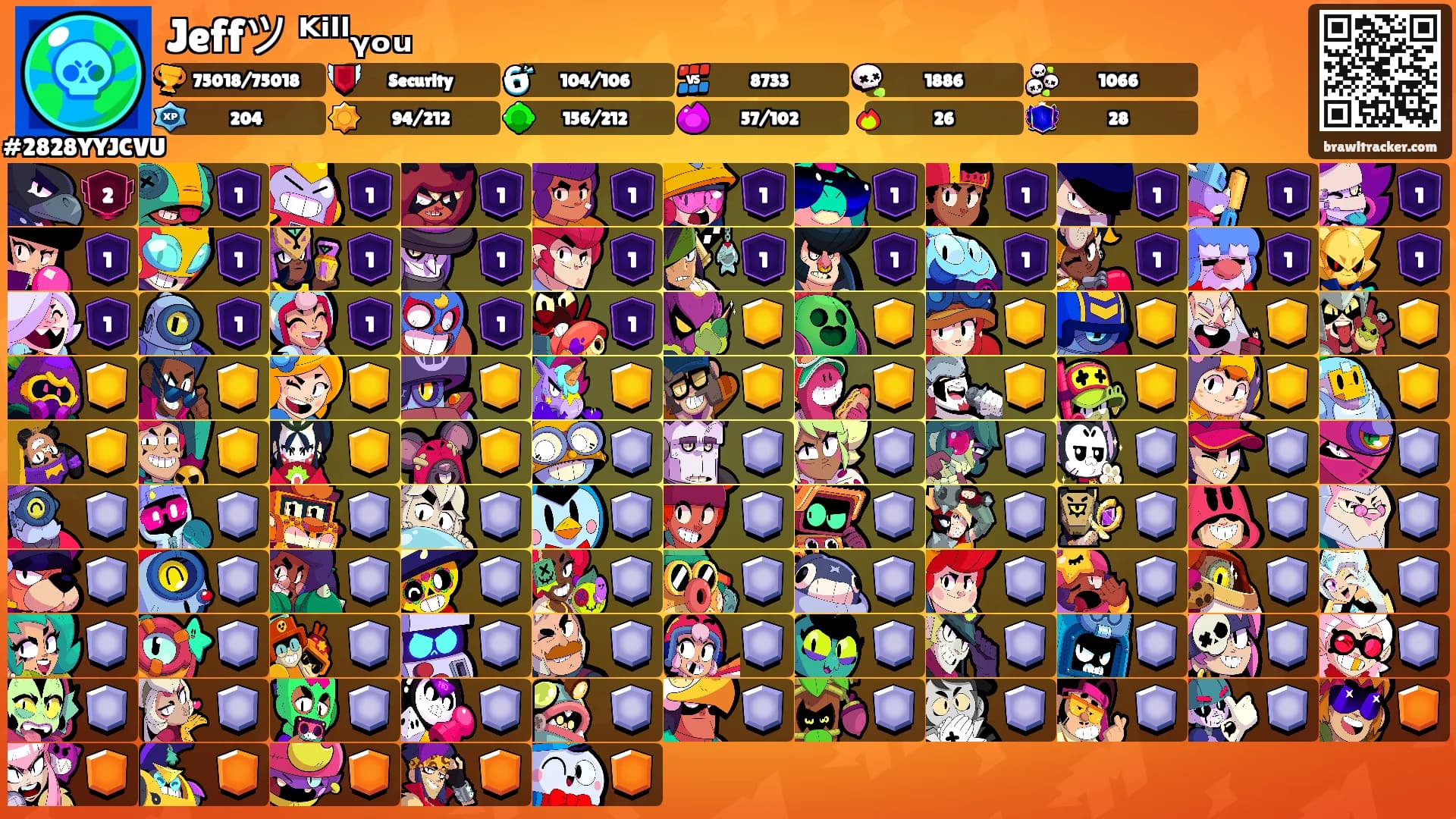 Jeffツ ᴷⁱˡˡᵧₒᵤ's Ranks
