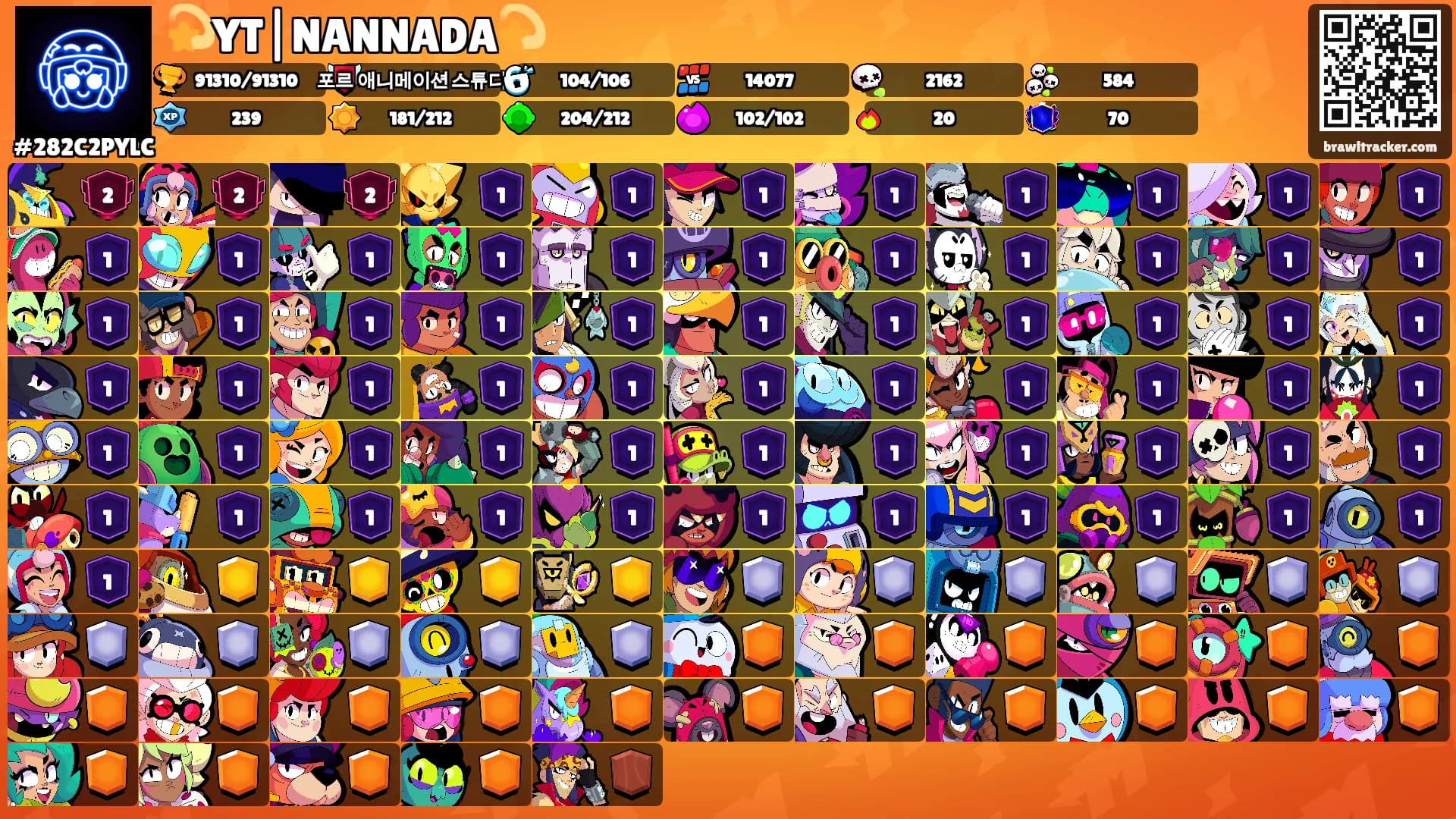 💫YT|NANNADA💫's Ranks