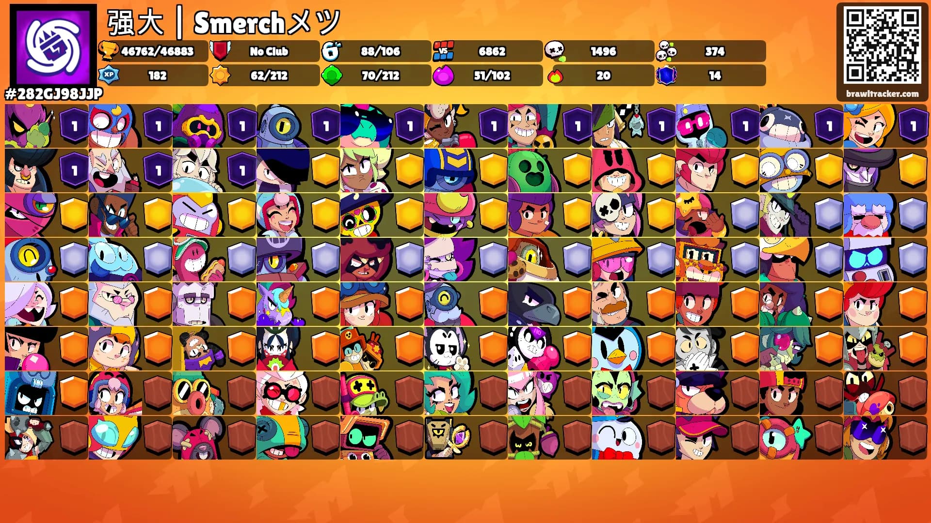 强大 | Smerchメツ's Ranks