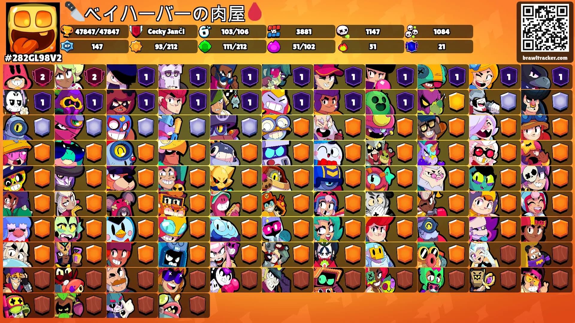 🔪ベイハーバーの肉屋🩸's Ranks