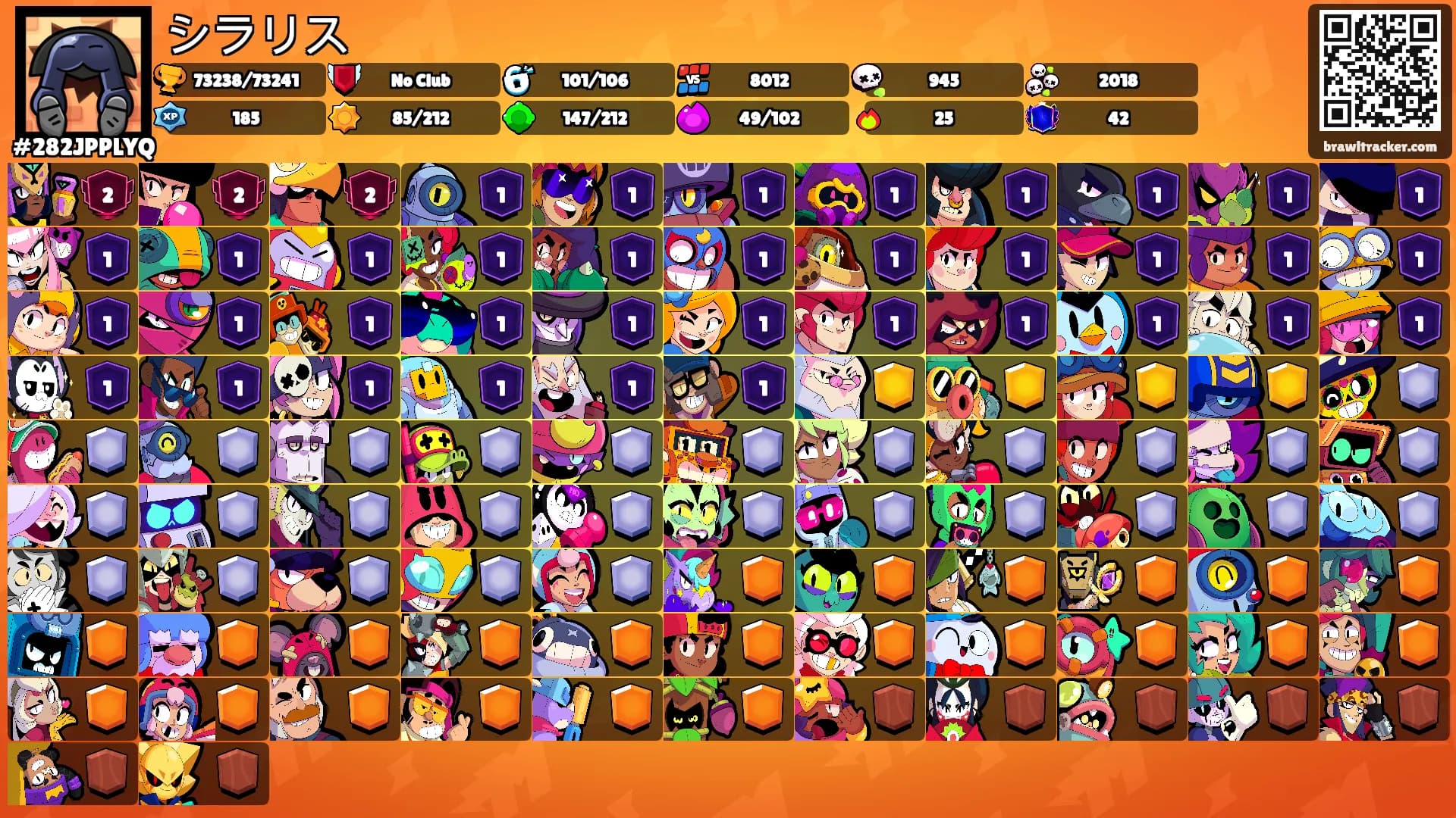 シラリス's Ranks