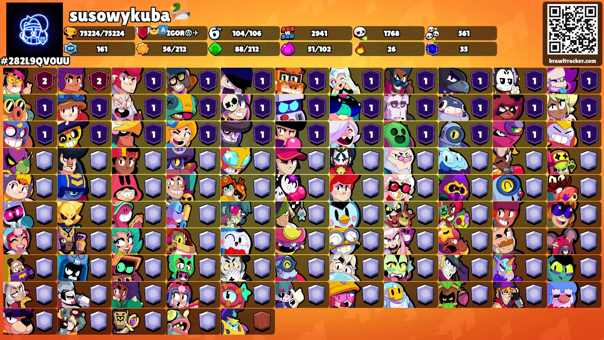 susowykuba🦆's Ranks