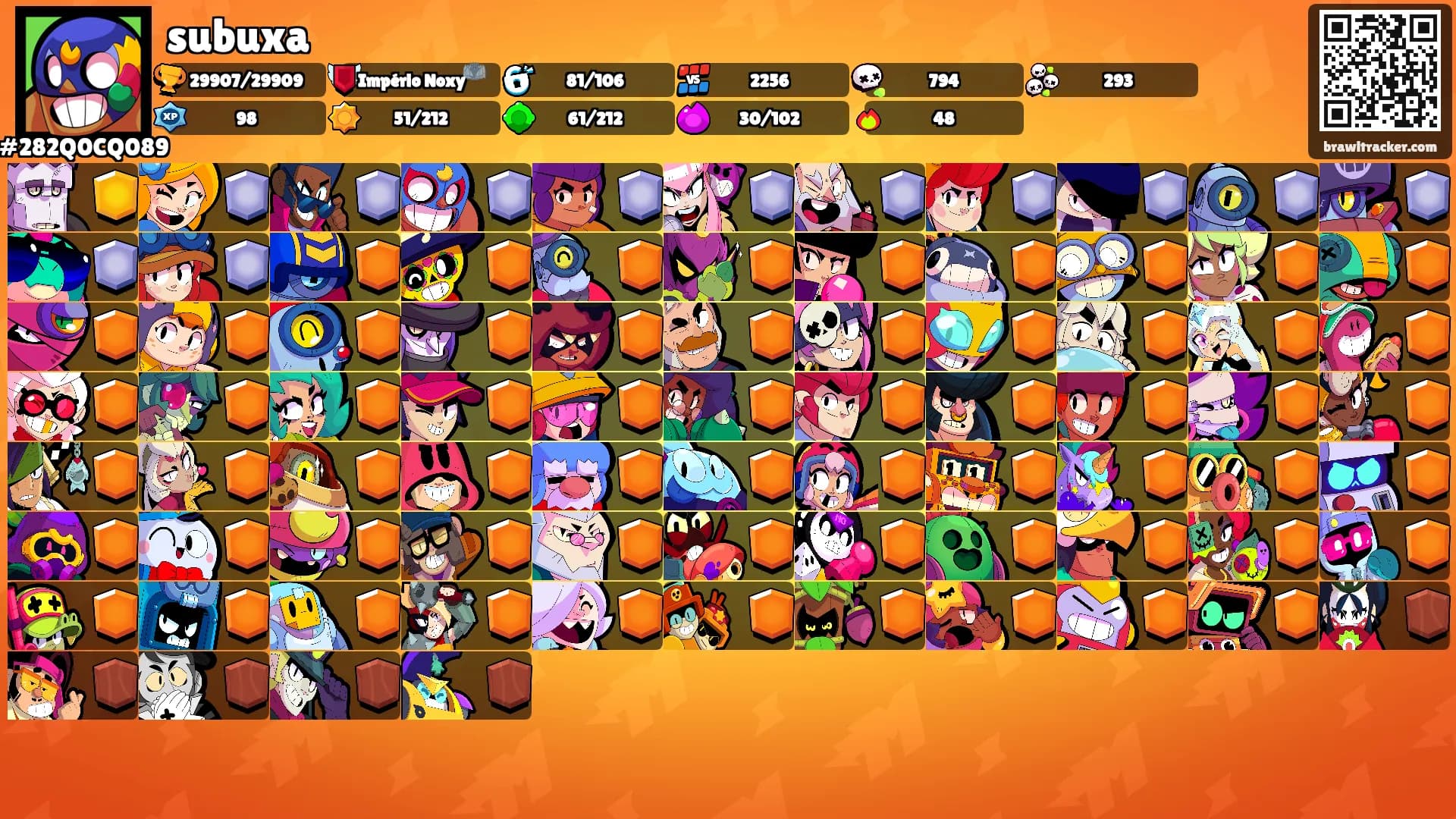 subuxa's Ranks