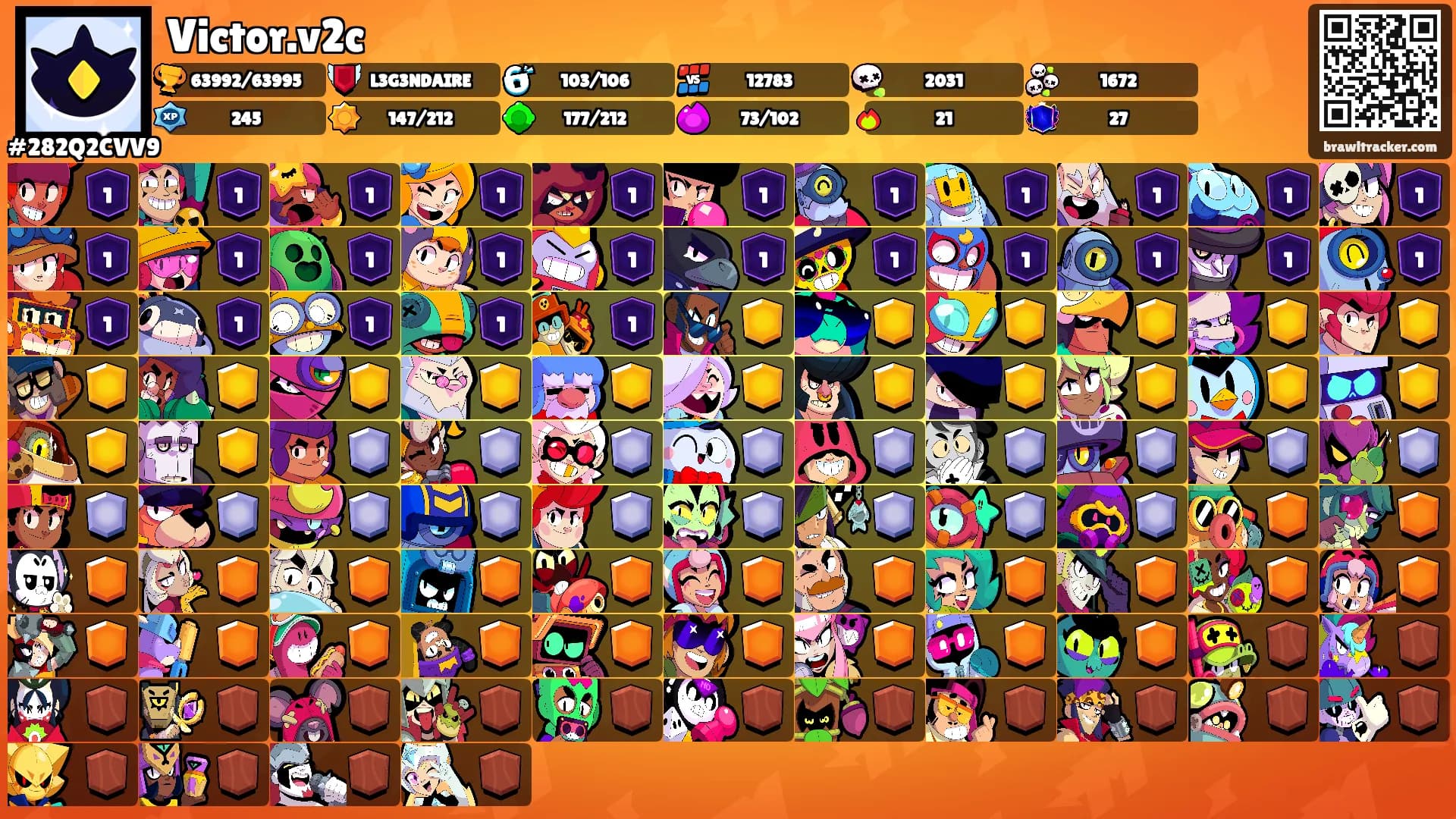 Victor.v2c's Ranks
