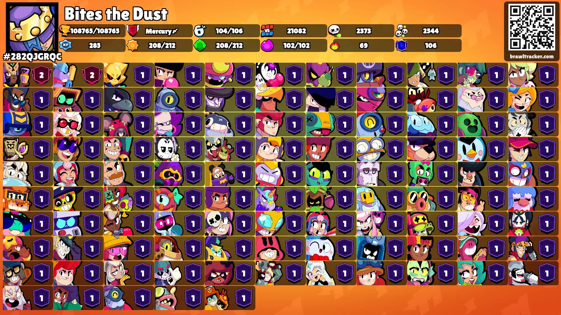Bites the Dust's Ranks