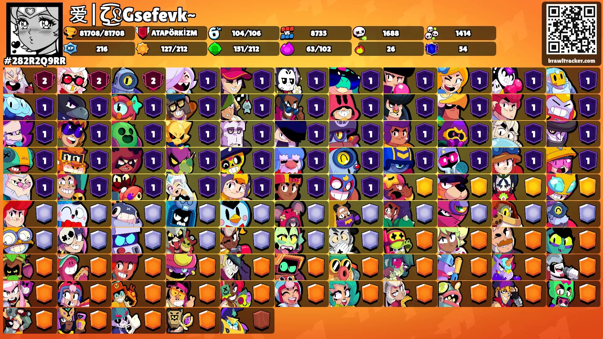 爱|ζ͜͡𝔏Gsefevk~'s Ranks