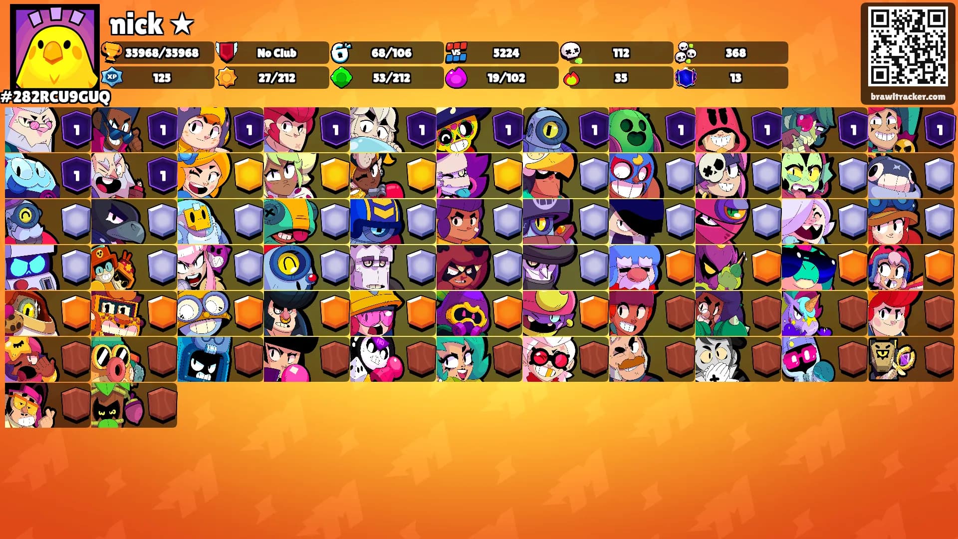 nick ★'s Ranks