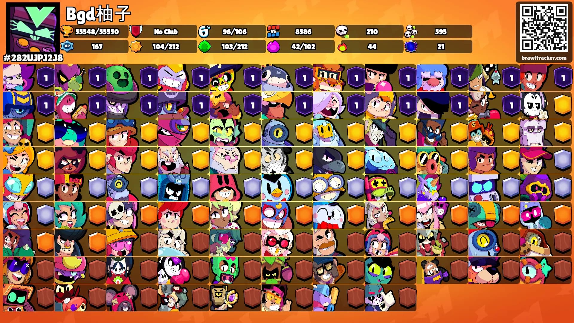 Bgd柚子's Ranks