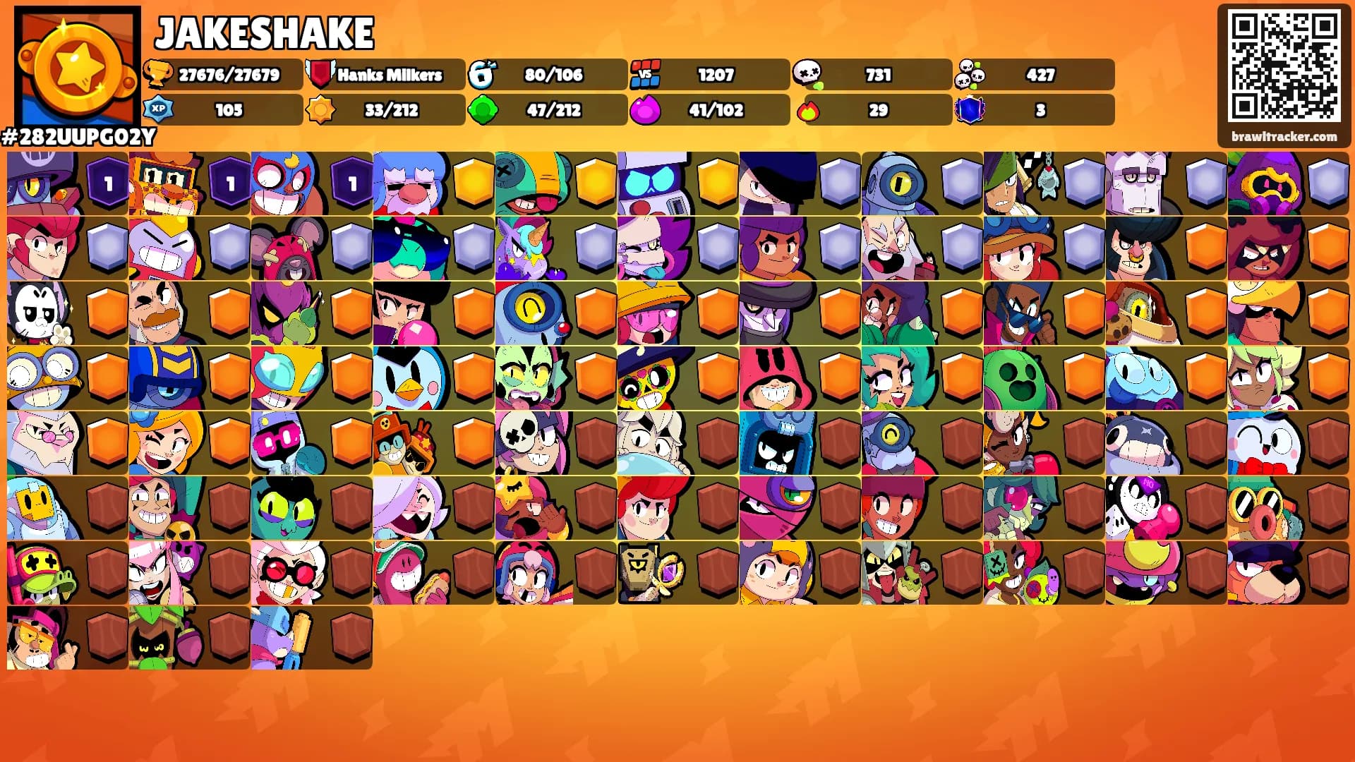 JAKESHAKE's Ranks