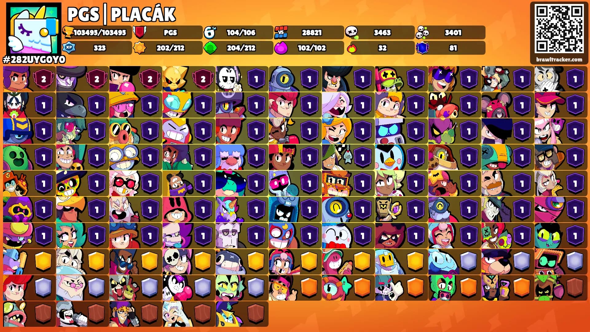 PGS|PLACÁK's Ranks