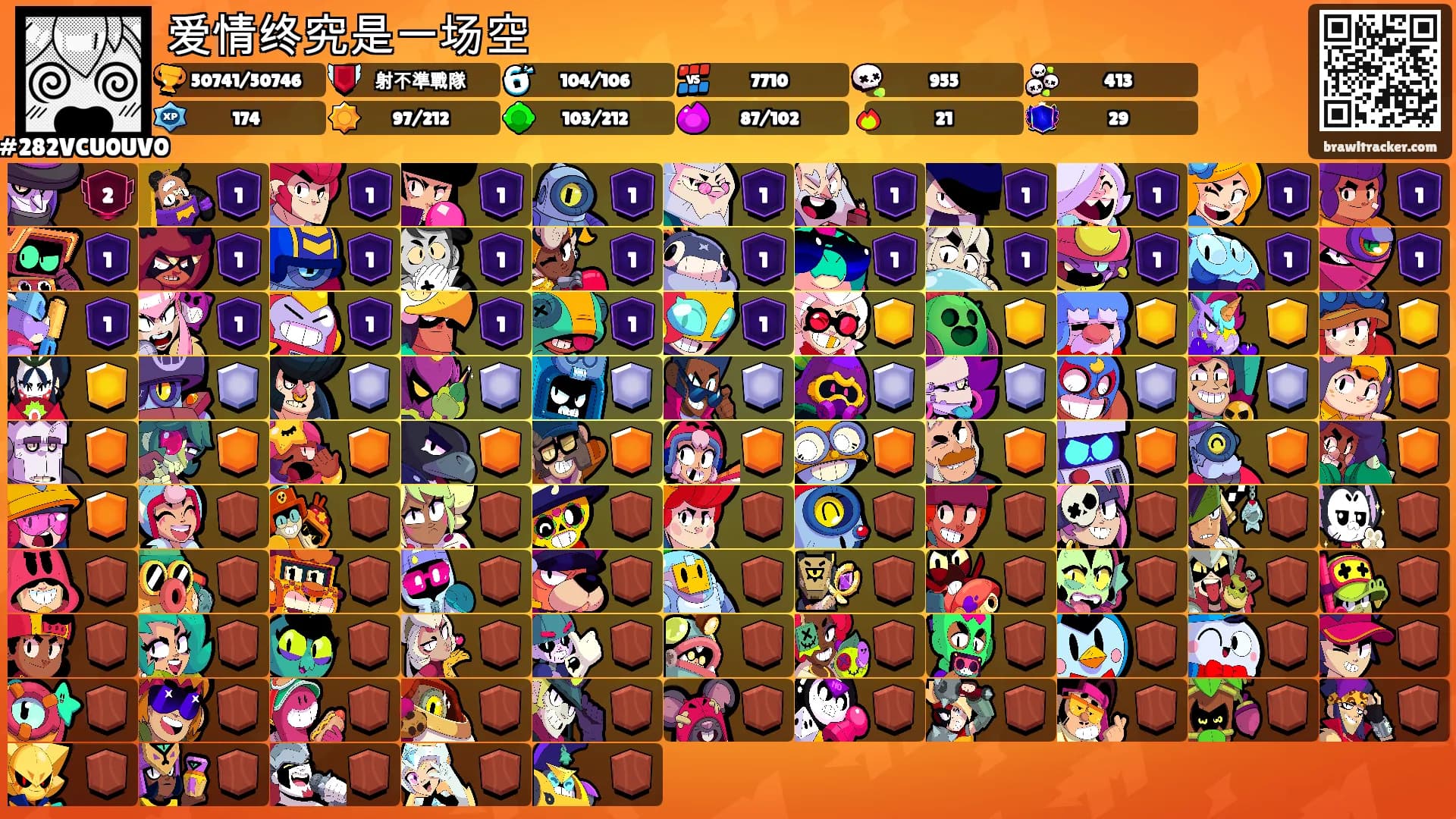 爱情终究是一场空's Ranks