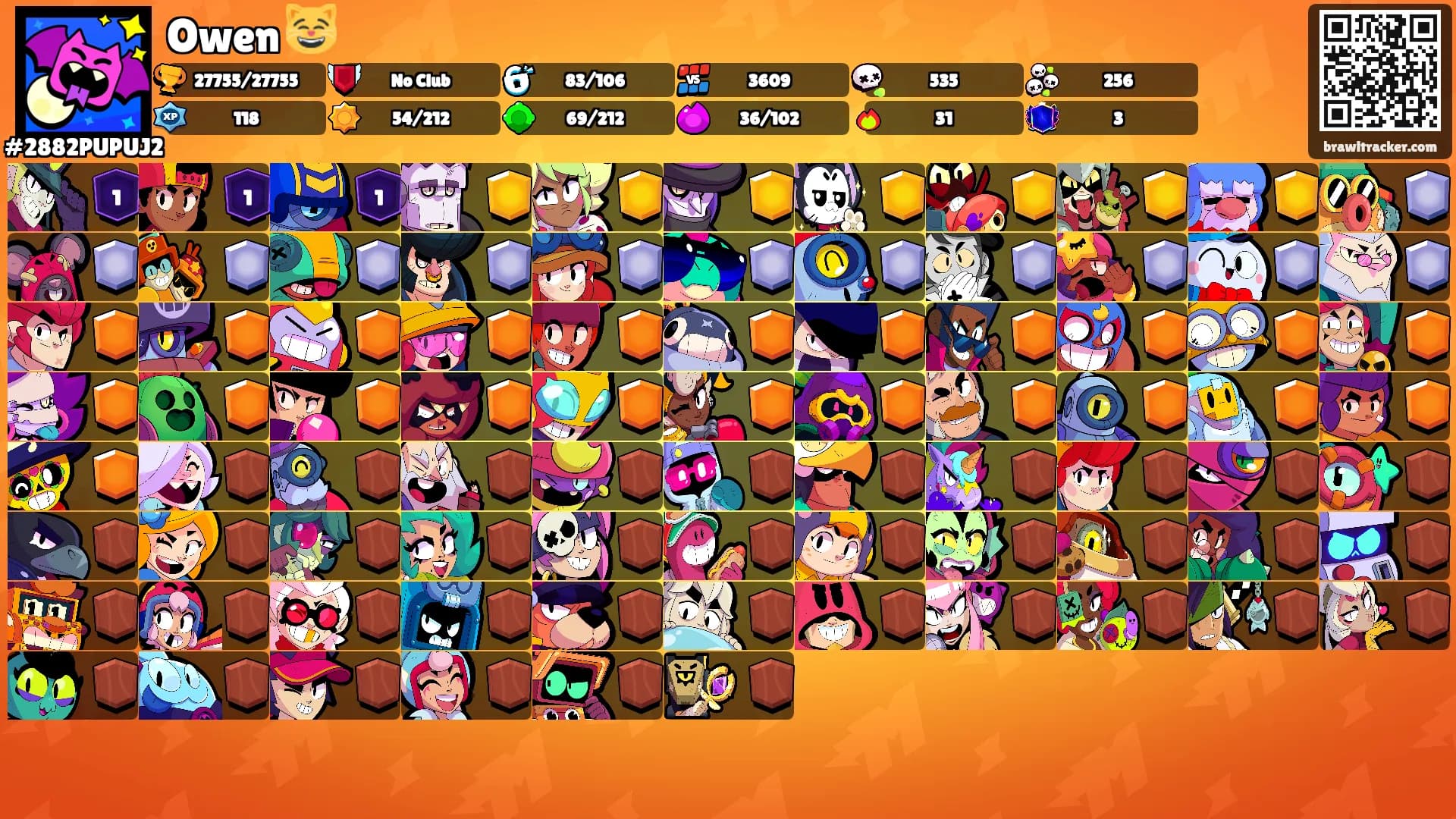 Owen 😸's Ranks
