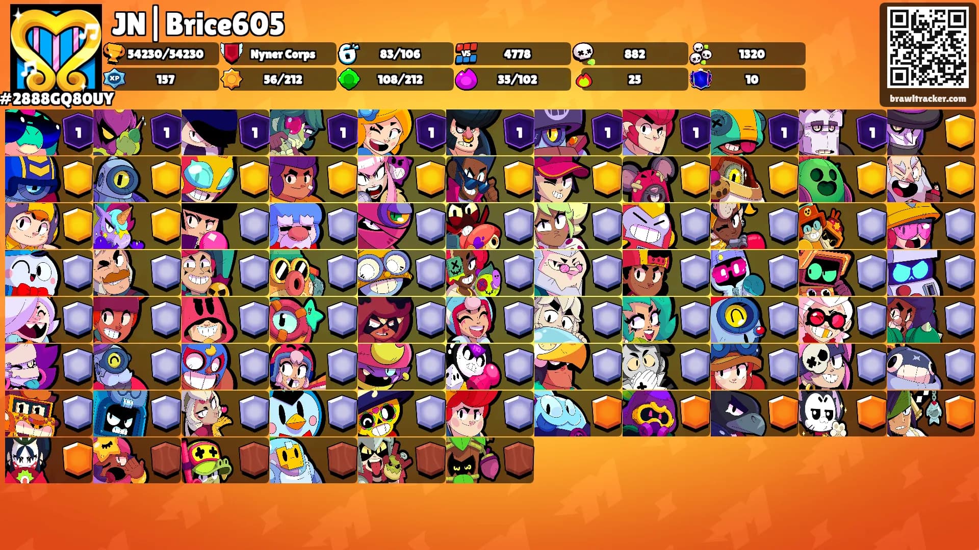 JN|Brice605's Ranks