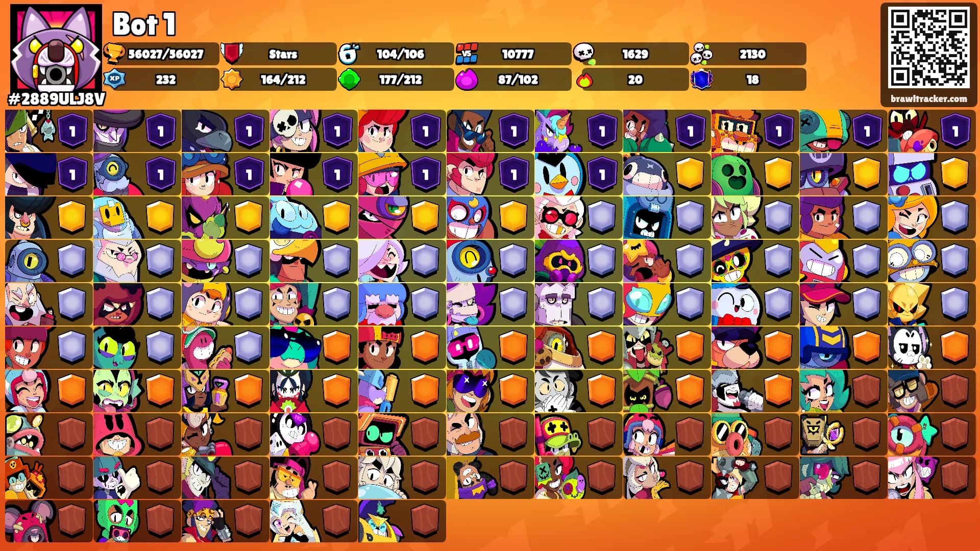 Bot 1's Ranks