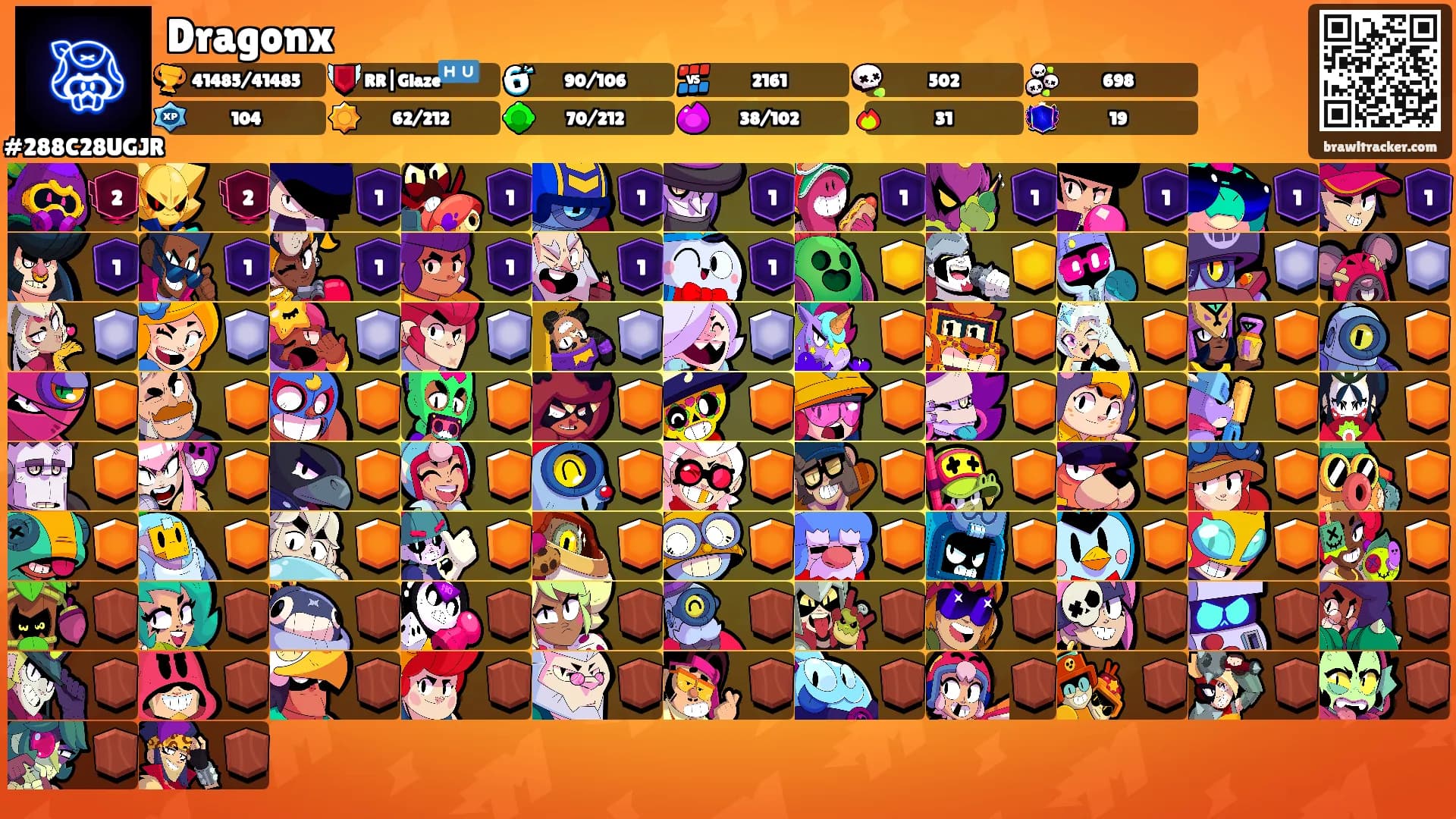 Dragonx's Ranks