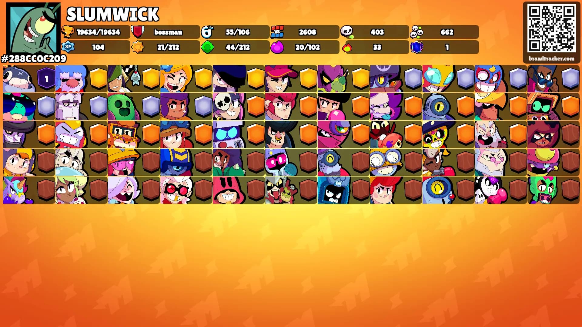 SLUMWICK's Ranks