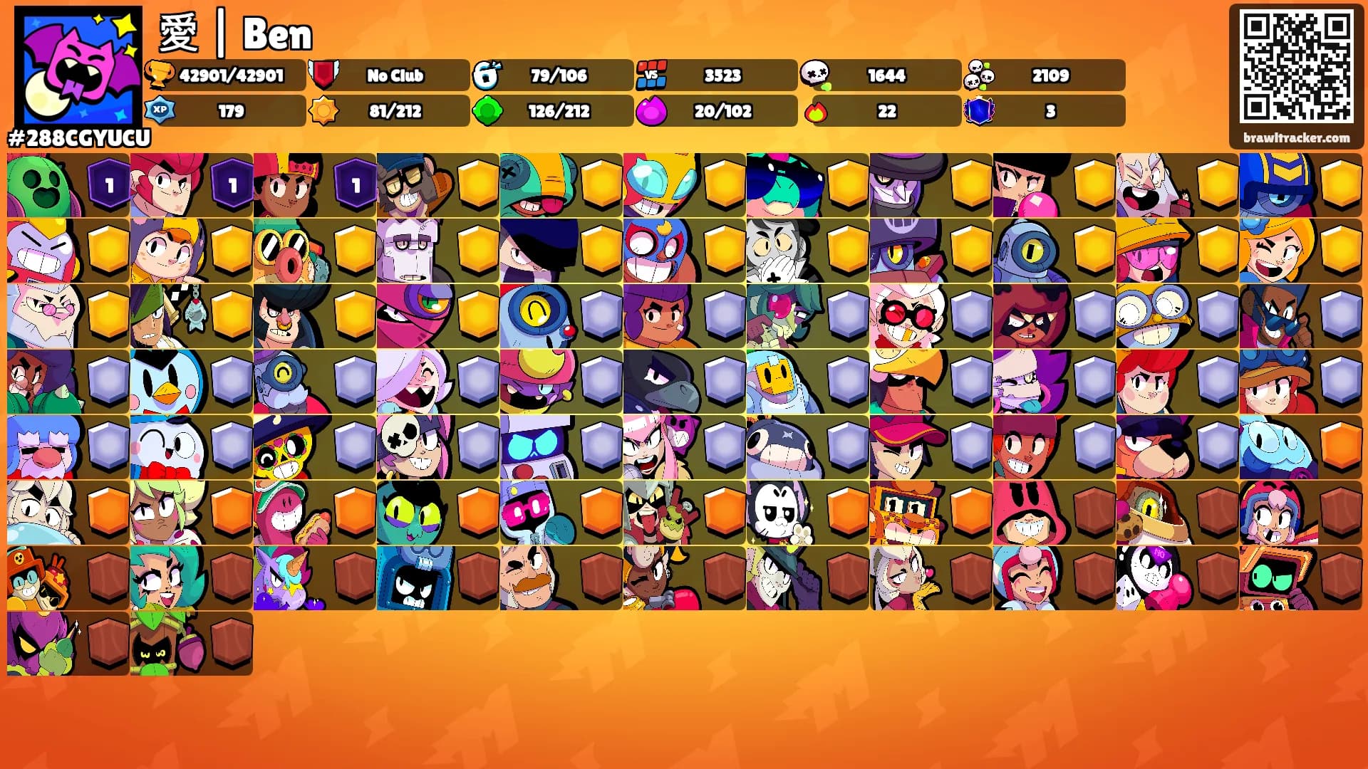 愛 | Ben's Ranks