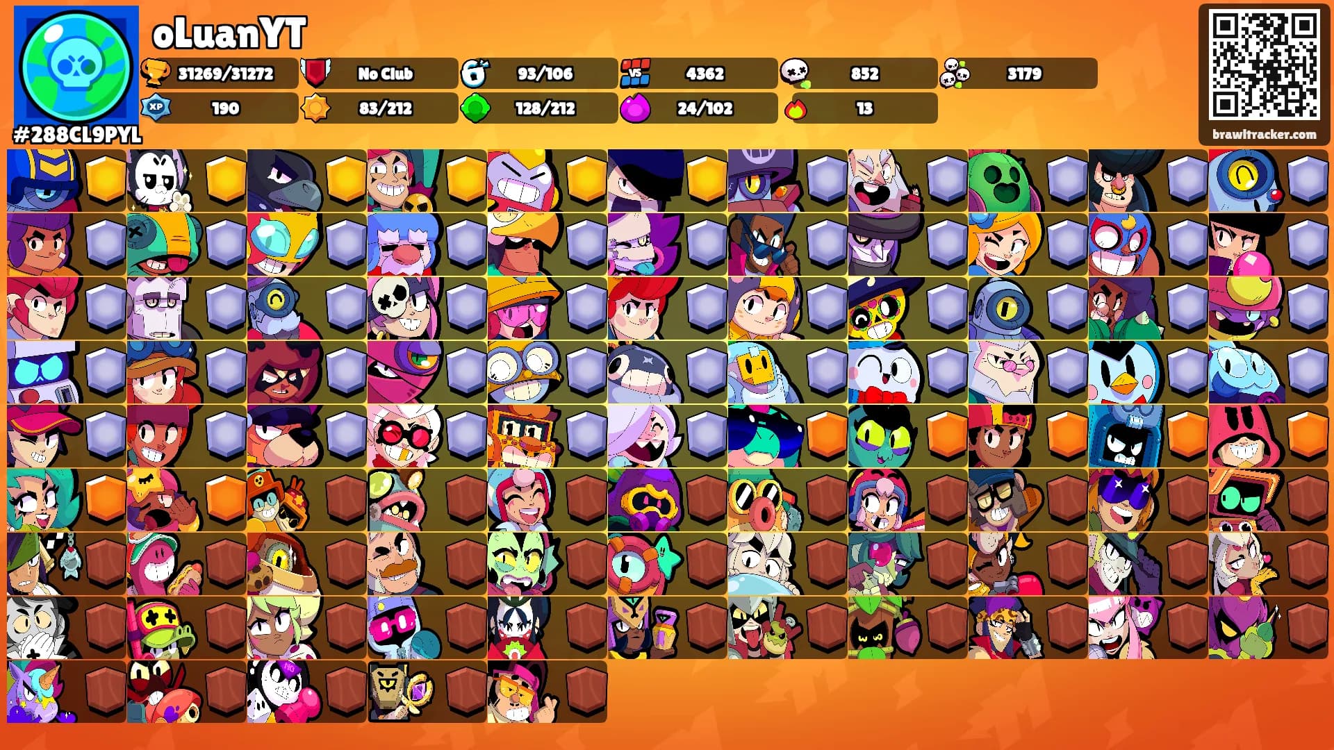 oLuanYT's Ranks