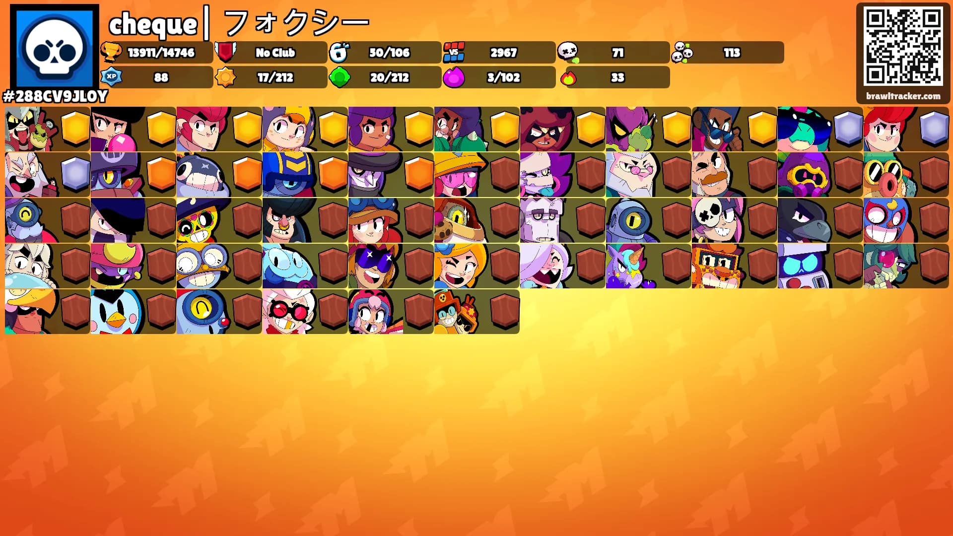 cheque| フォクシー's Ranks