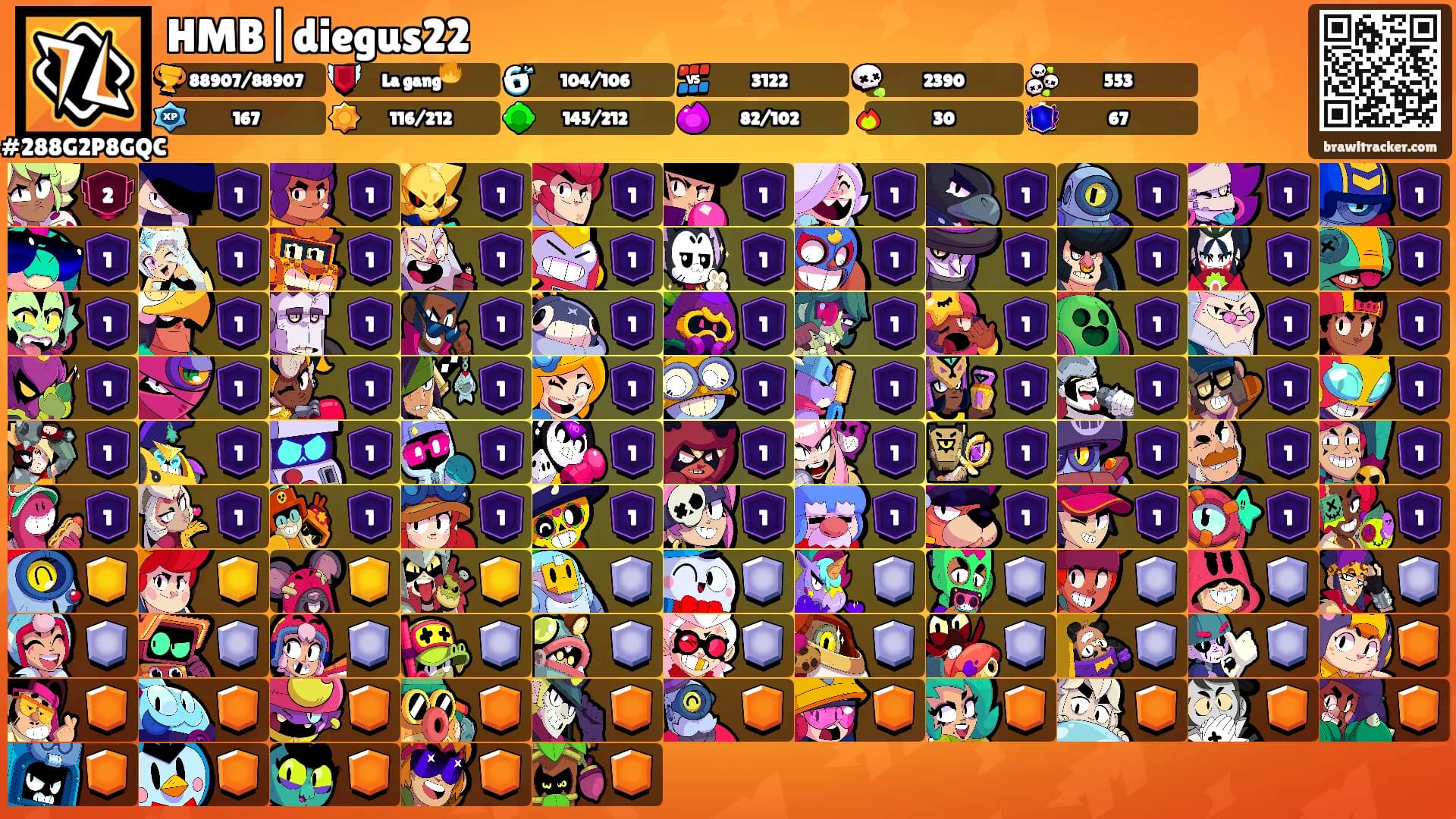 HMB|diegus22's Ranks