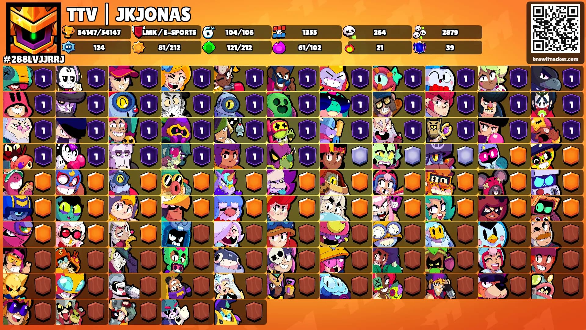 TTV | JKJONAS's Ranks
