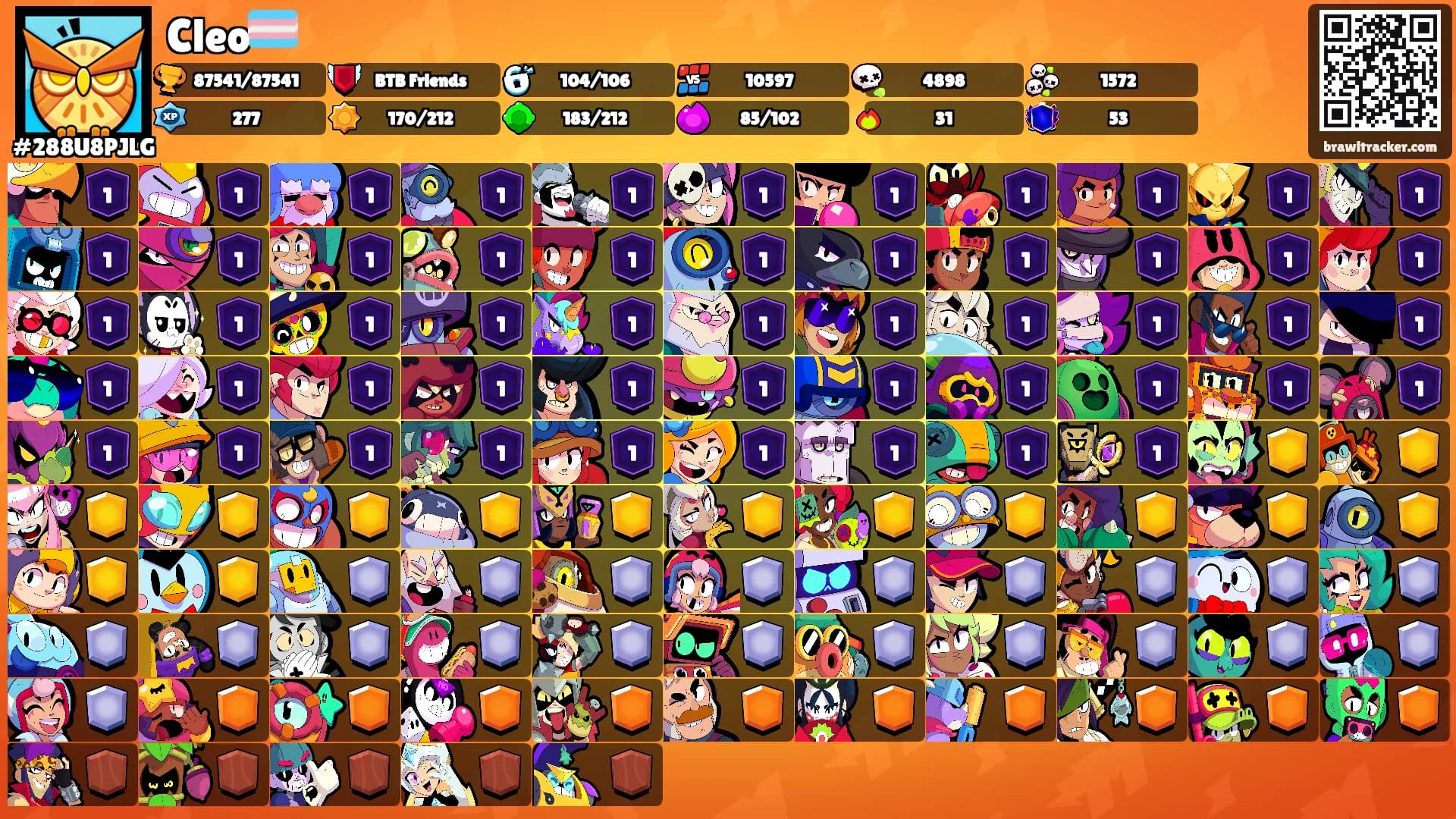 Cleo🏳️‍⚧️'s Ranks