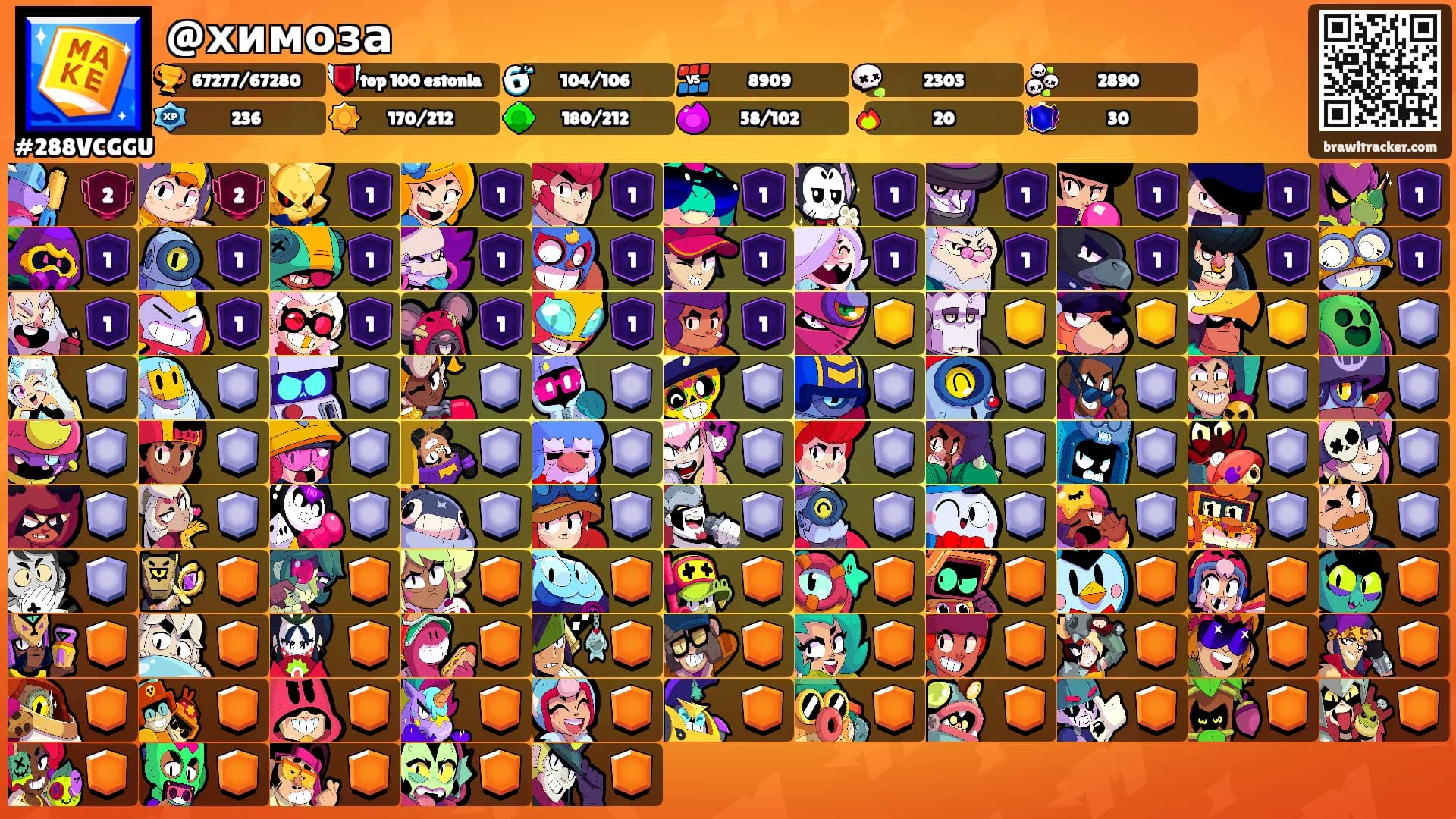 @химоза's Ranks