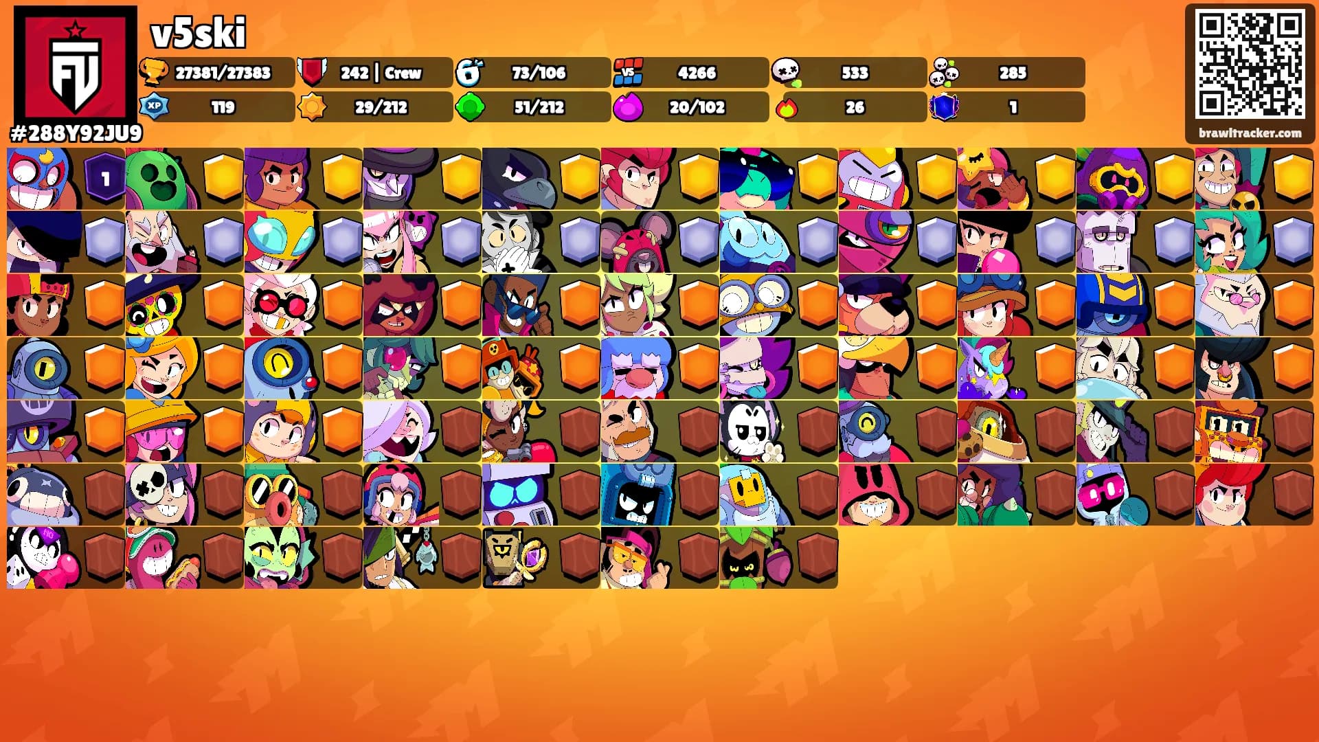 v5ski's Ranks