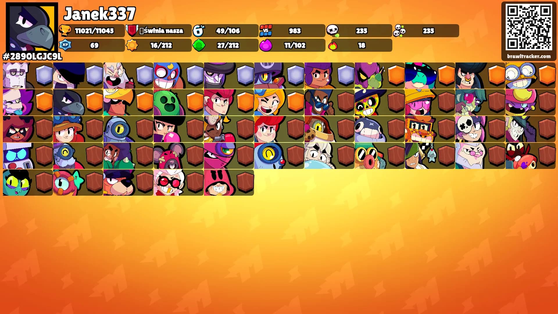 Janek337's Ranks