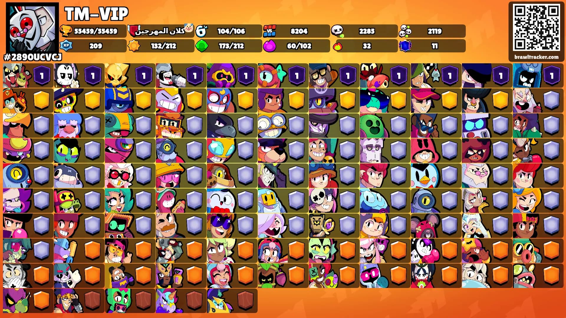 TM-VIP's Ranks