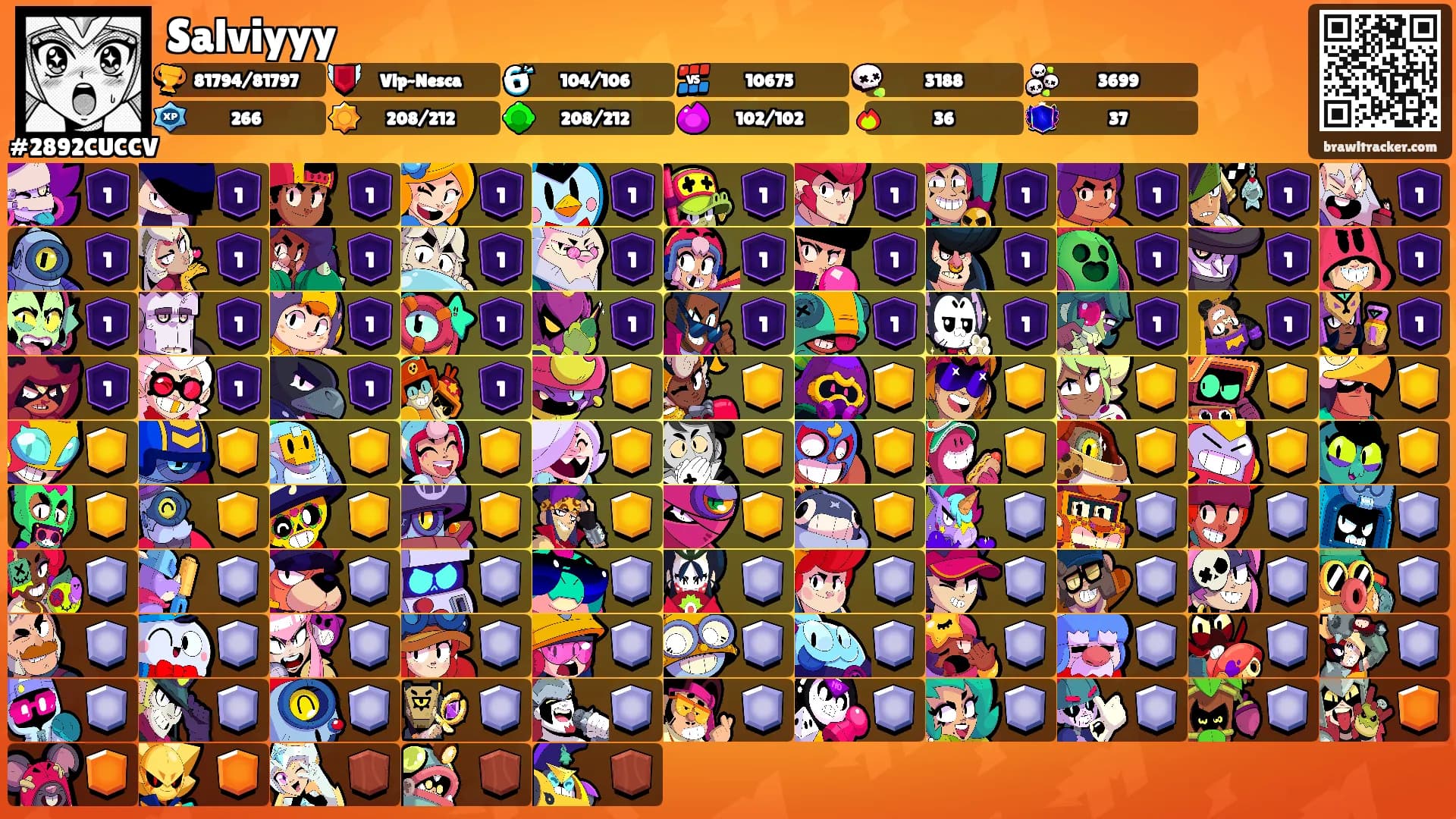 Salviyyy's Ranks