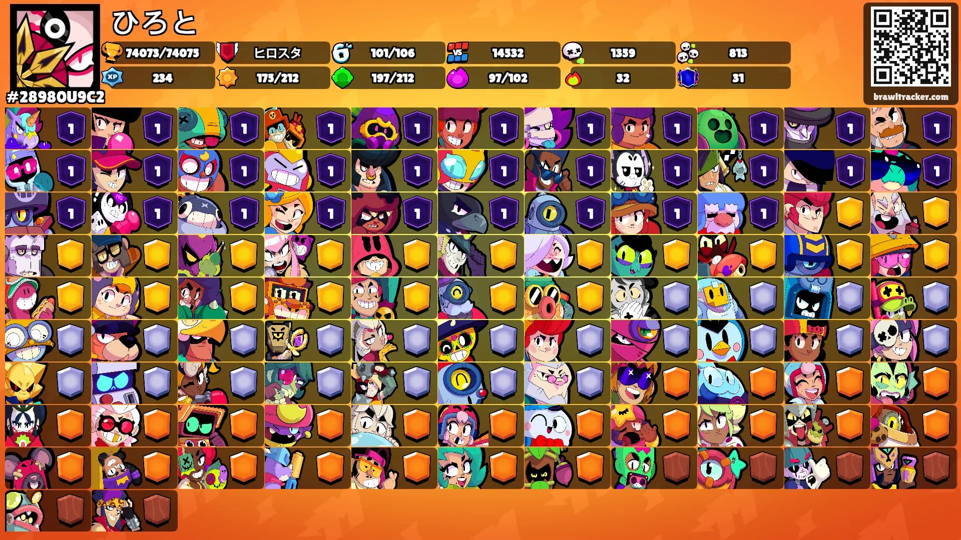 ひろと's Ranks