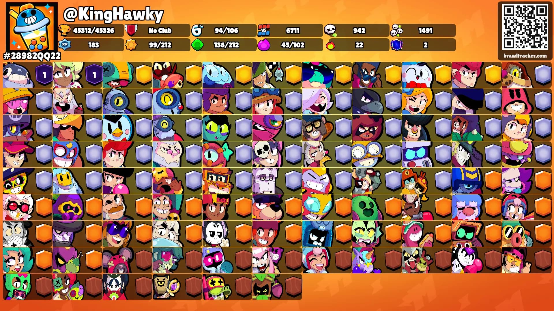 @KingHawky's Ranks