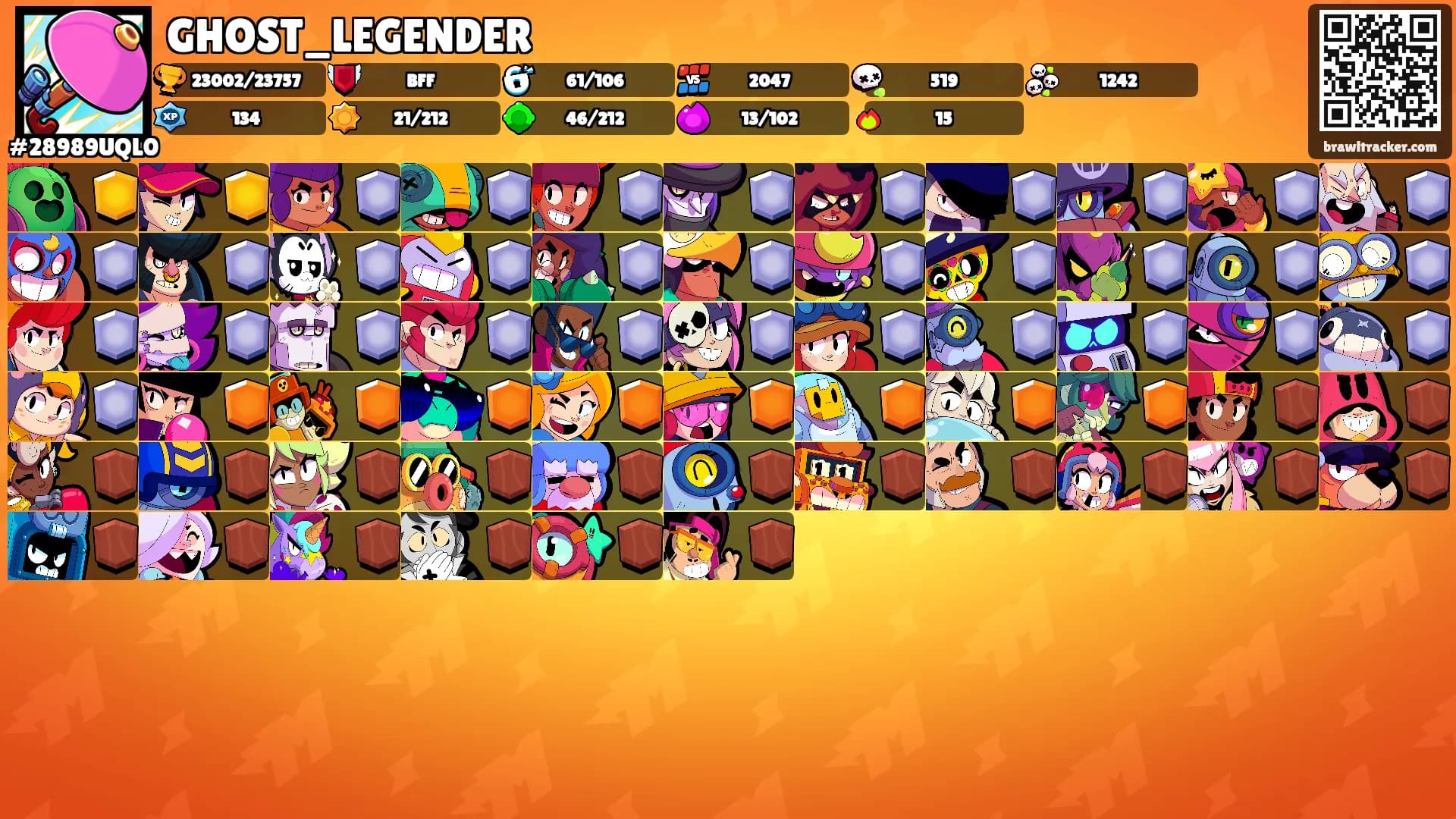 GHOST_LEGENDER's Ranks