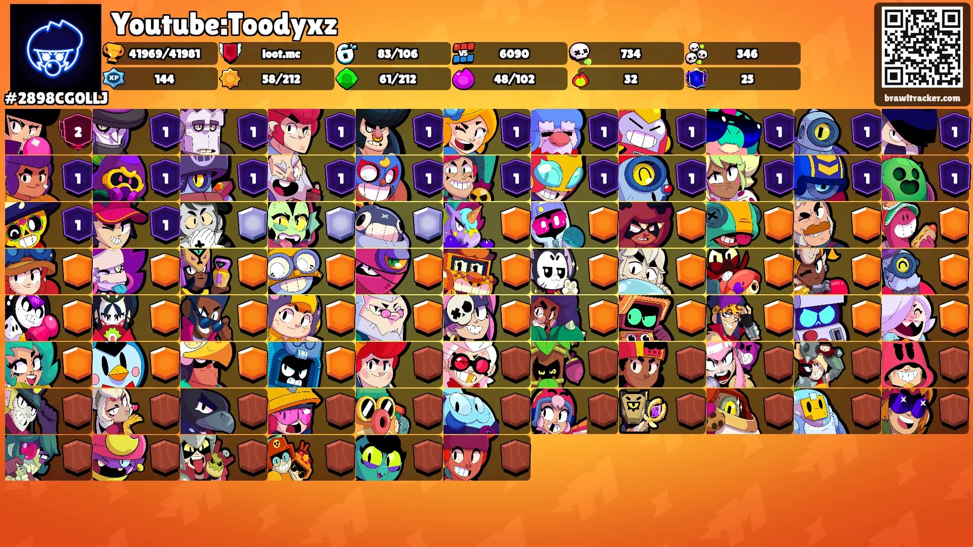Youtube:Toodyxz's Ranks