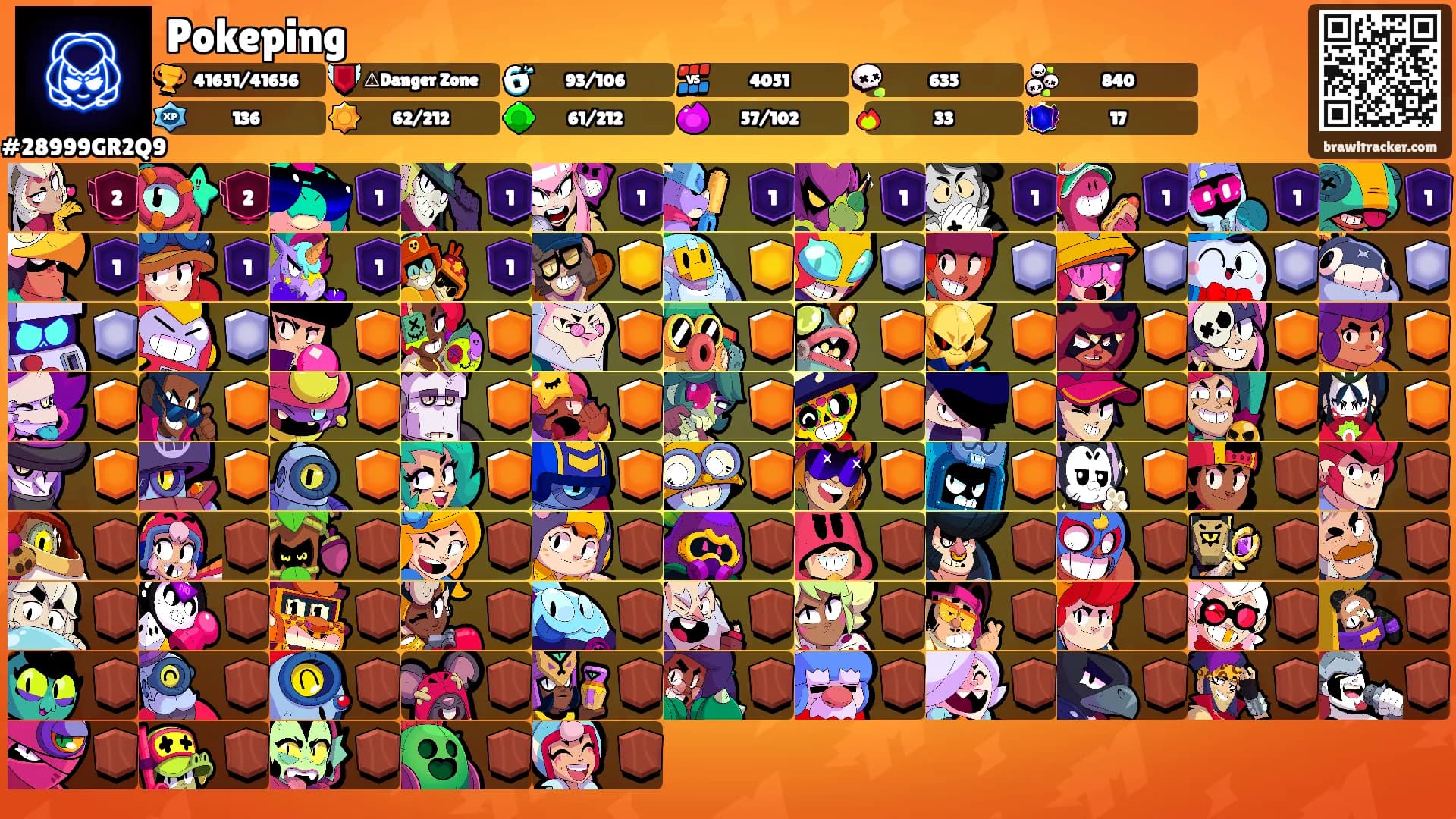 Pokeping's Ranks