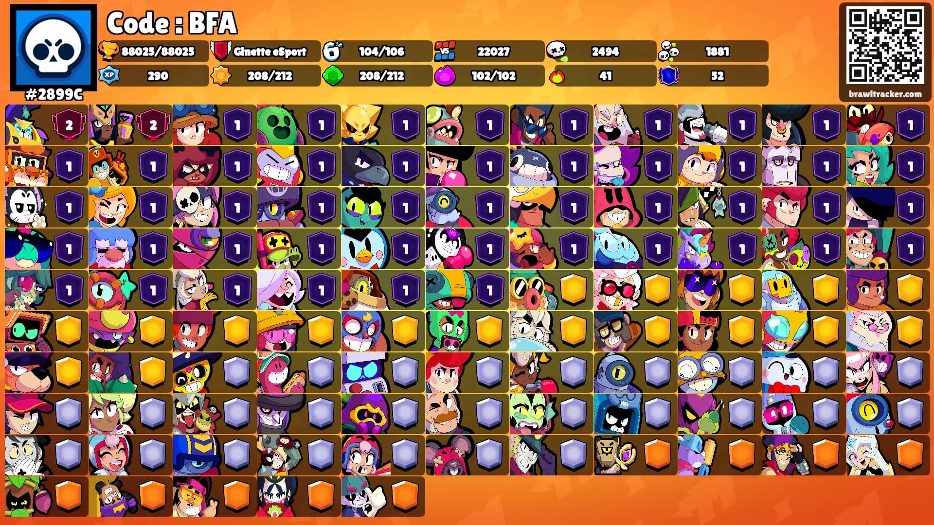 Code : BFA's Ranks