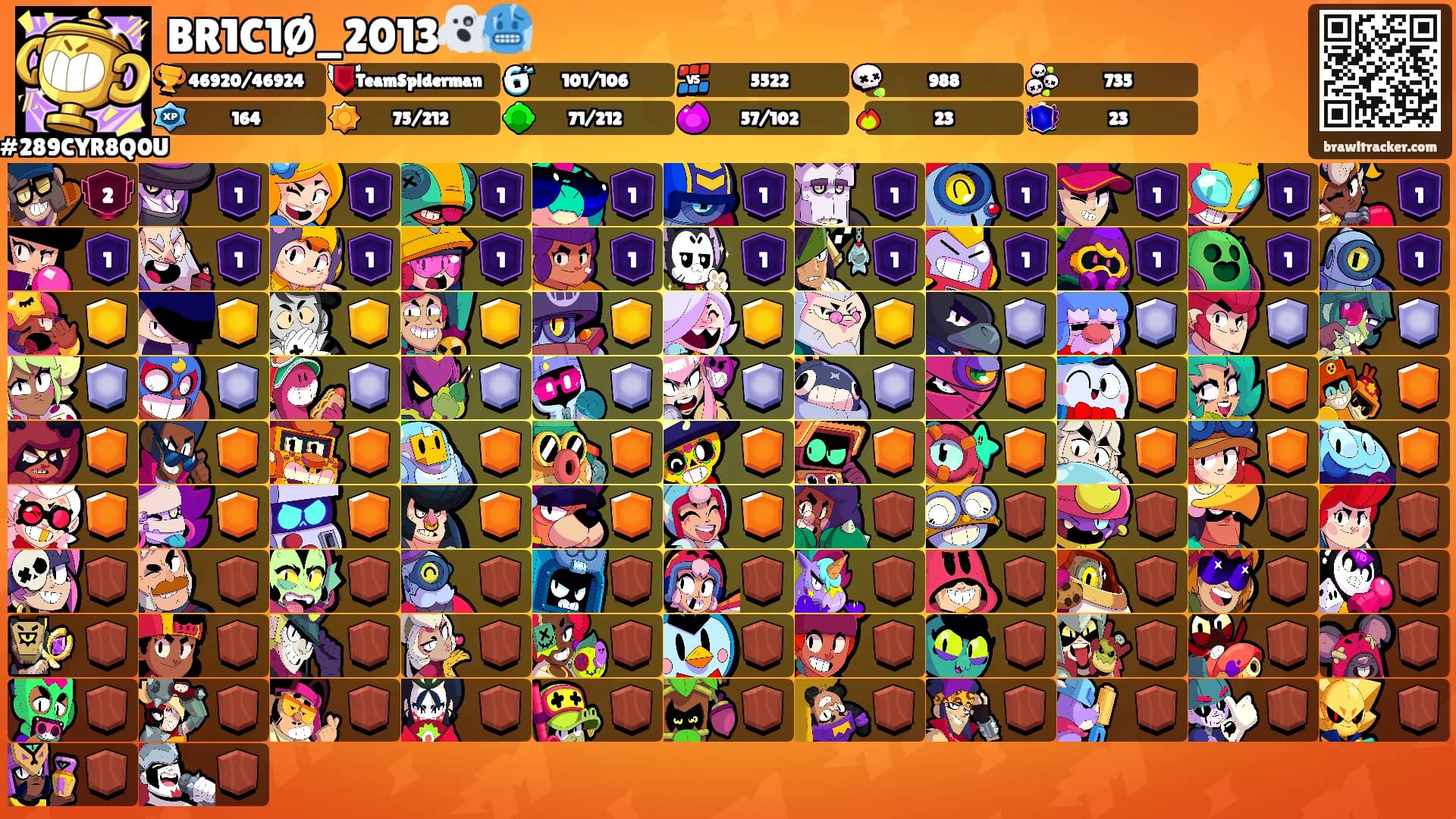 BR1C1Ø_2013👻🥶's Ranks